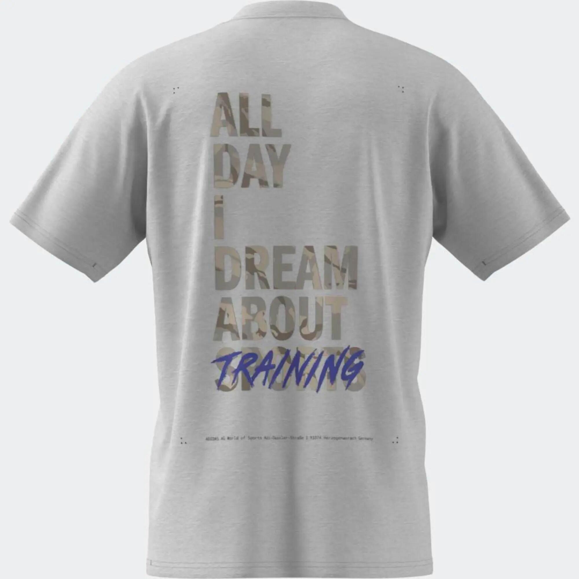 Tricou de sport respirabil, Adidas, alb, bărbați 11/14