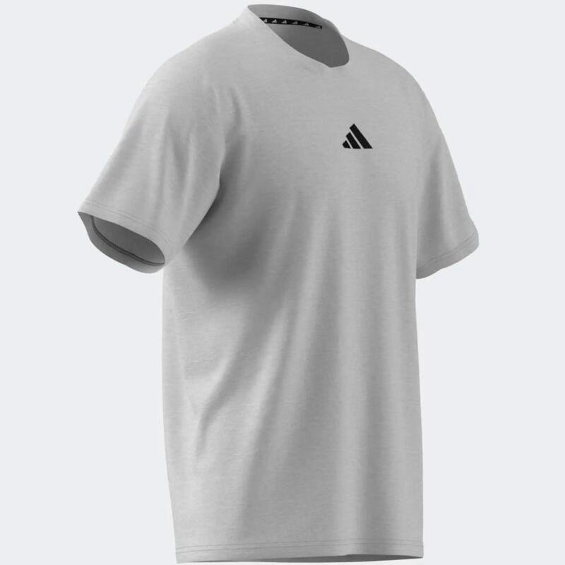 Tricou de sport respirabil, Adidas, alb, bărbați