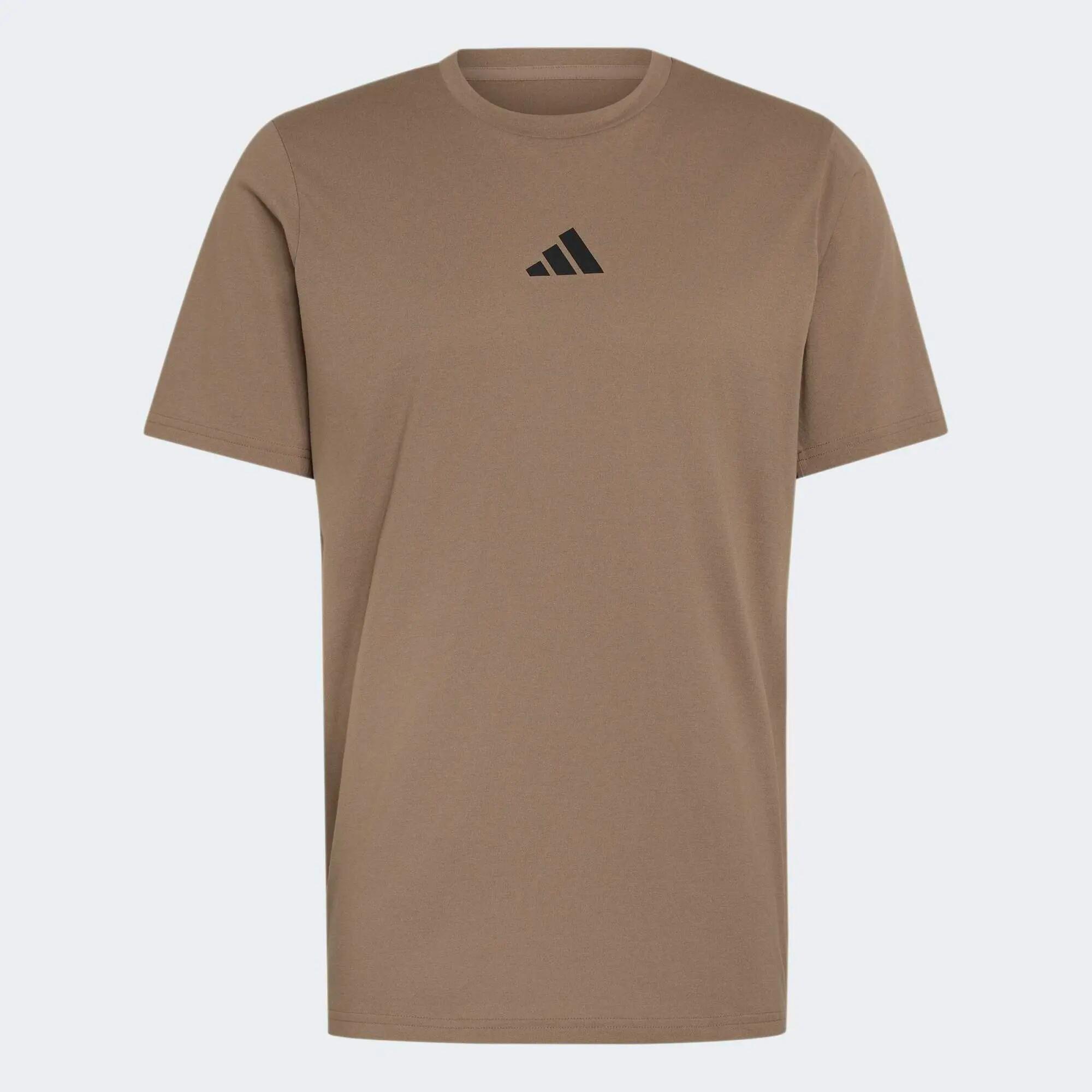 Tricou de sport respirabil, Adidas, kaki, bărbați 6/6