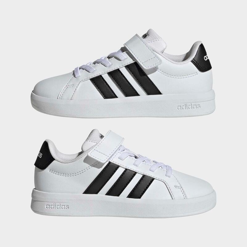 Încălțăminte ADIDAS Grand Court Negru-Alb Copii