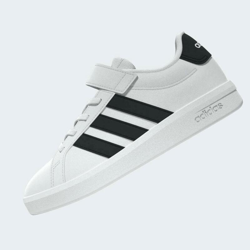 Încălțăminte ADIDAS Grand Court Negru-Alb Copii