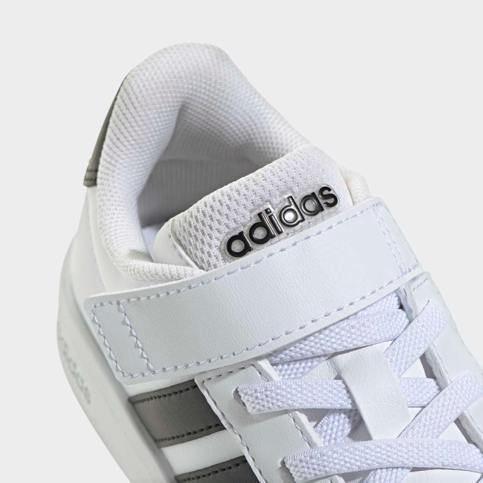 Chaussures Grand Court enfant, blanc et noir 11/20
