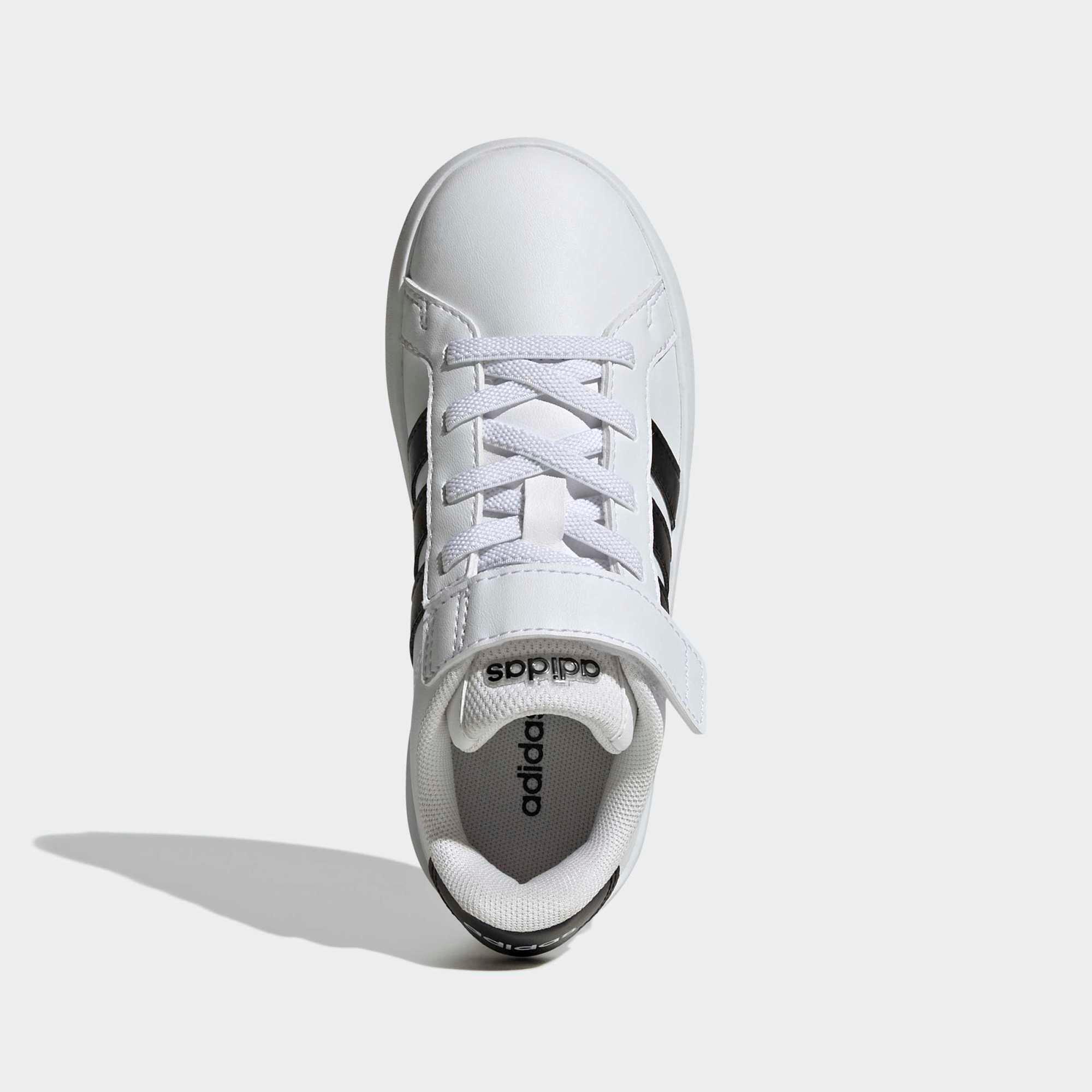 ADIDAS ADIDAS Grand Court detská obuv čierno-biela 33 · záber 10