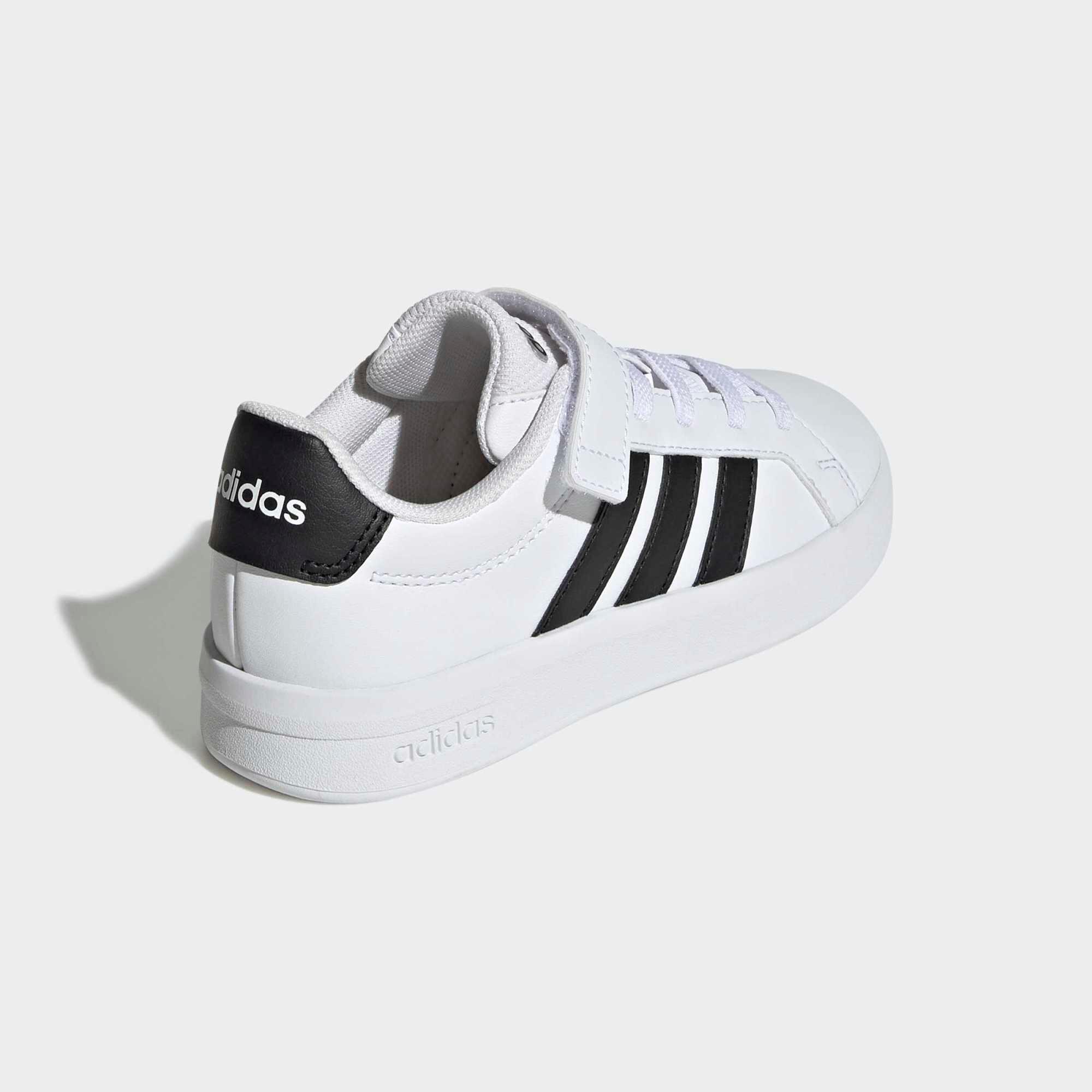 ADIDAS ADIDAS Grand Court detská obuv čierno-biela 33 · záber 8