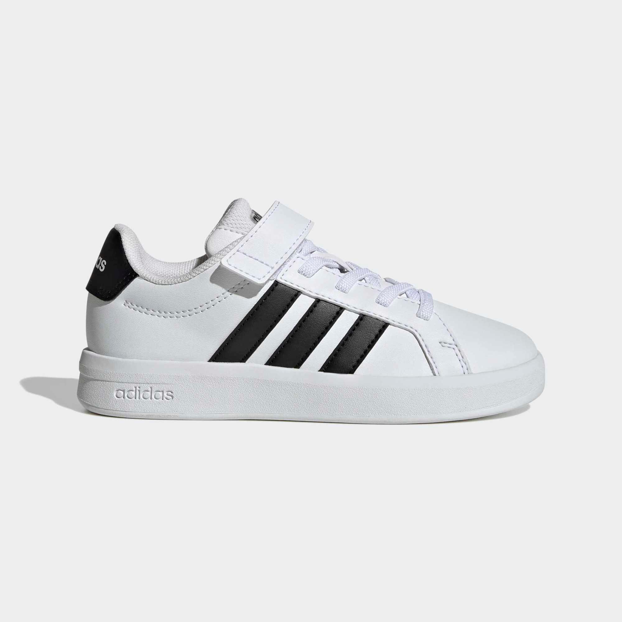 Încălțăminte ADIDAS Grand Court Negru-Alb Copii
