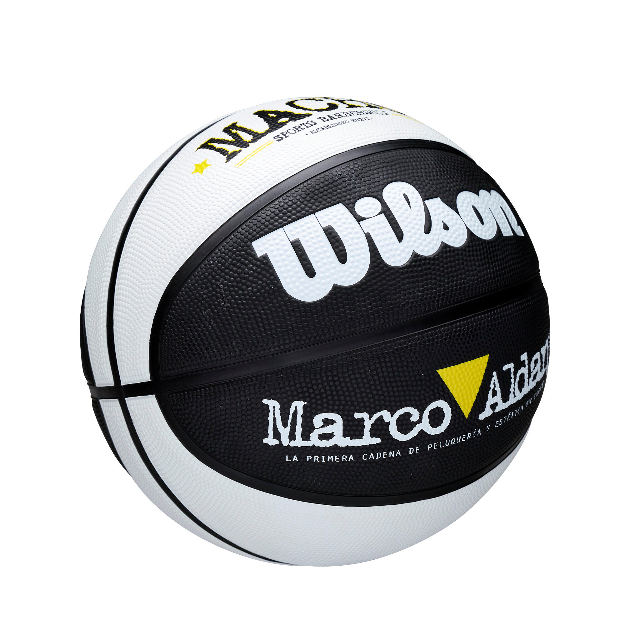 Balón WILSON Federación Madrileña de Baloncesto MVP exclusivo.Talla 5. 2/7