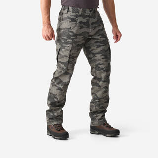 Men’s UV-protection lightweight and durable hemp trousers 500 grey