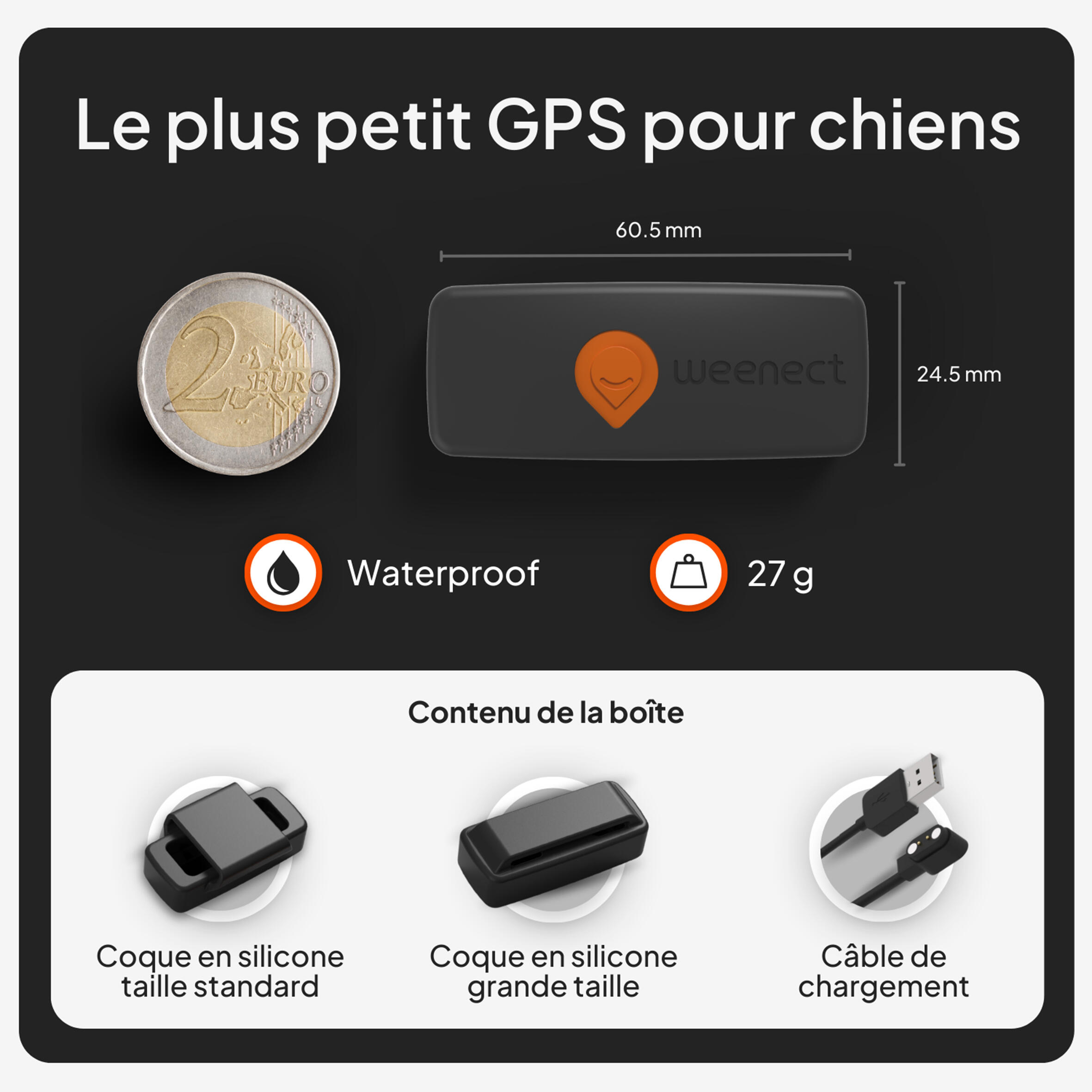 Collare cane GPS WEENECT V2  7/10
