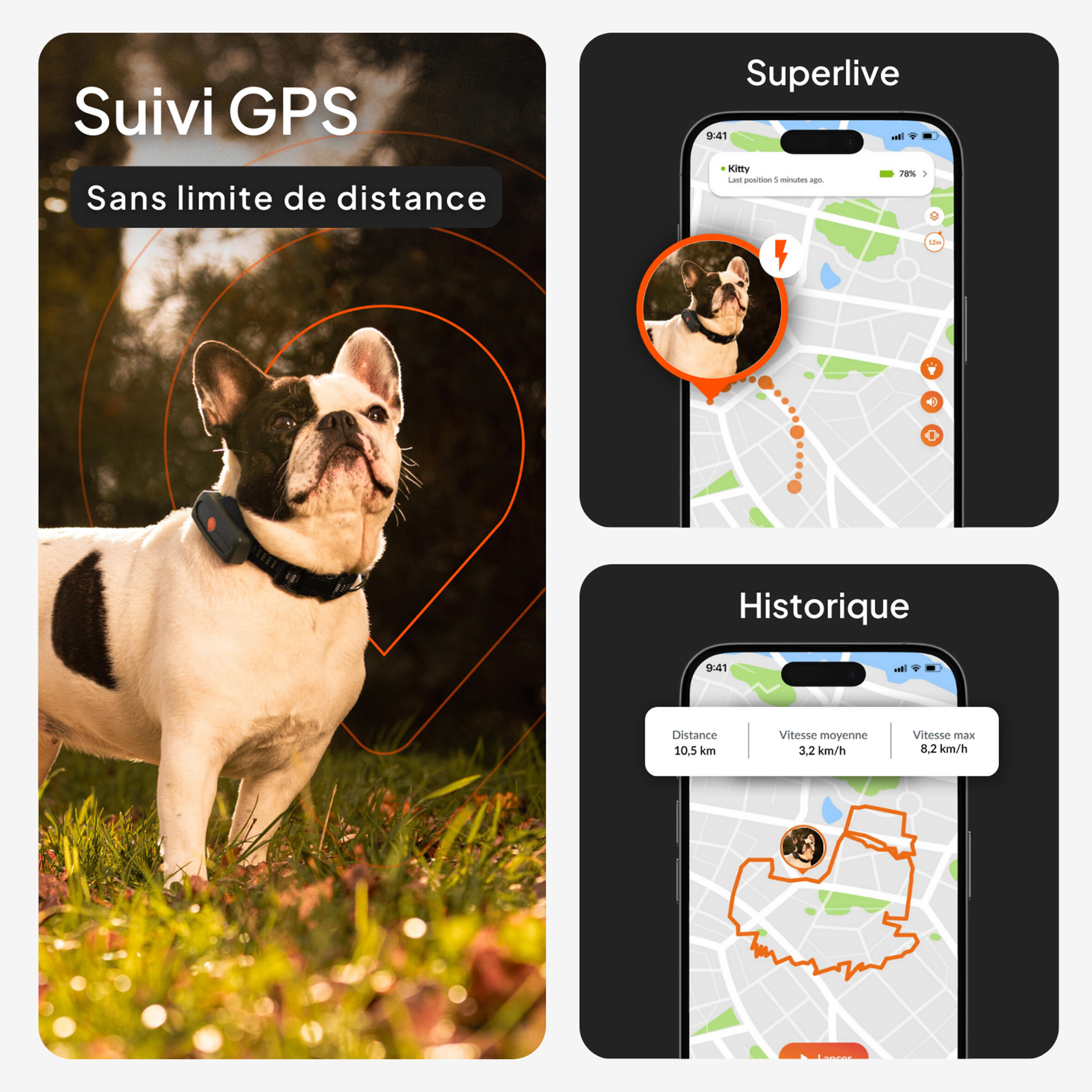 Collare cane GPS WEENECT V2  2/10