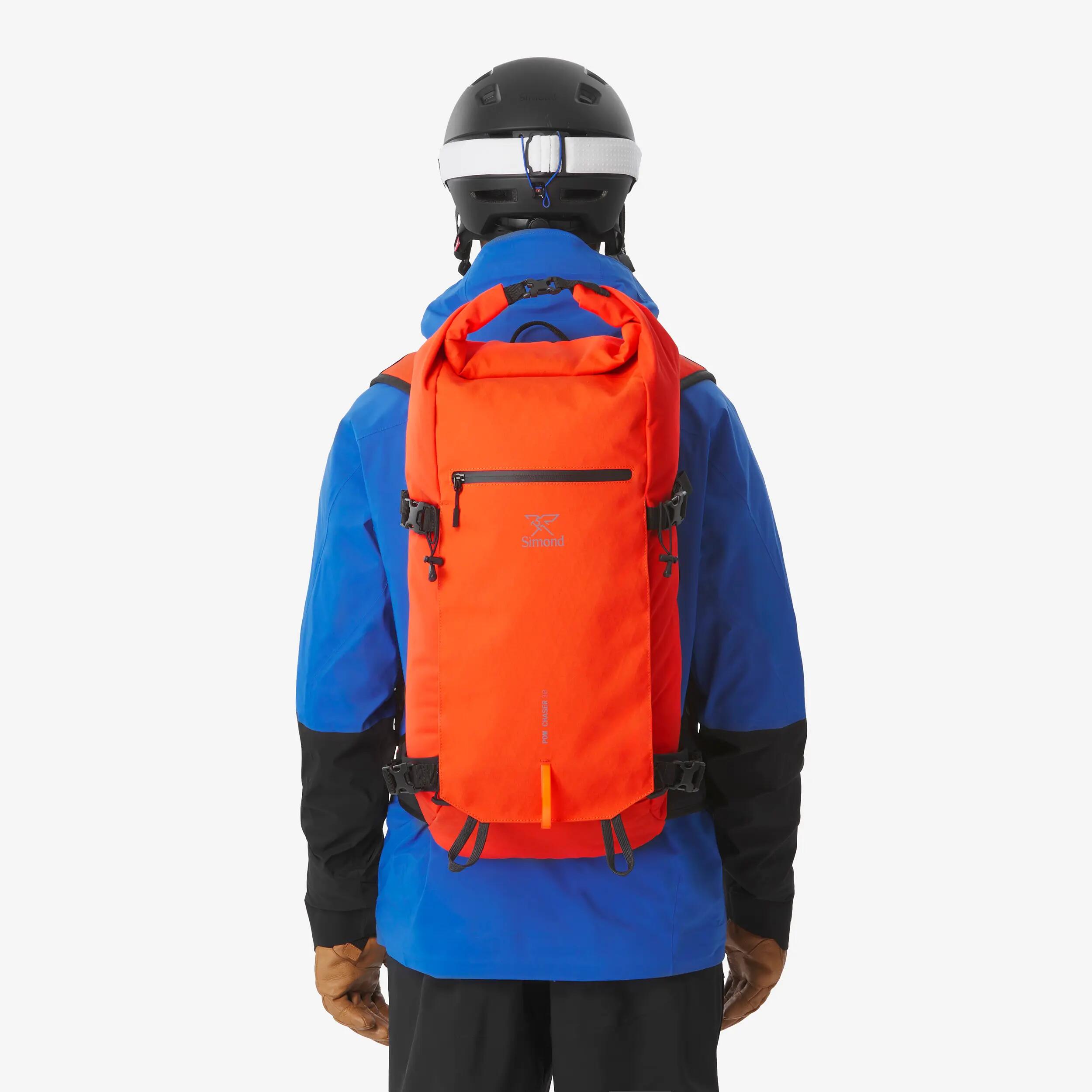 Rolltop Ski/Snowboard Backpack 30 L, Robust Freeride 2/10