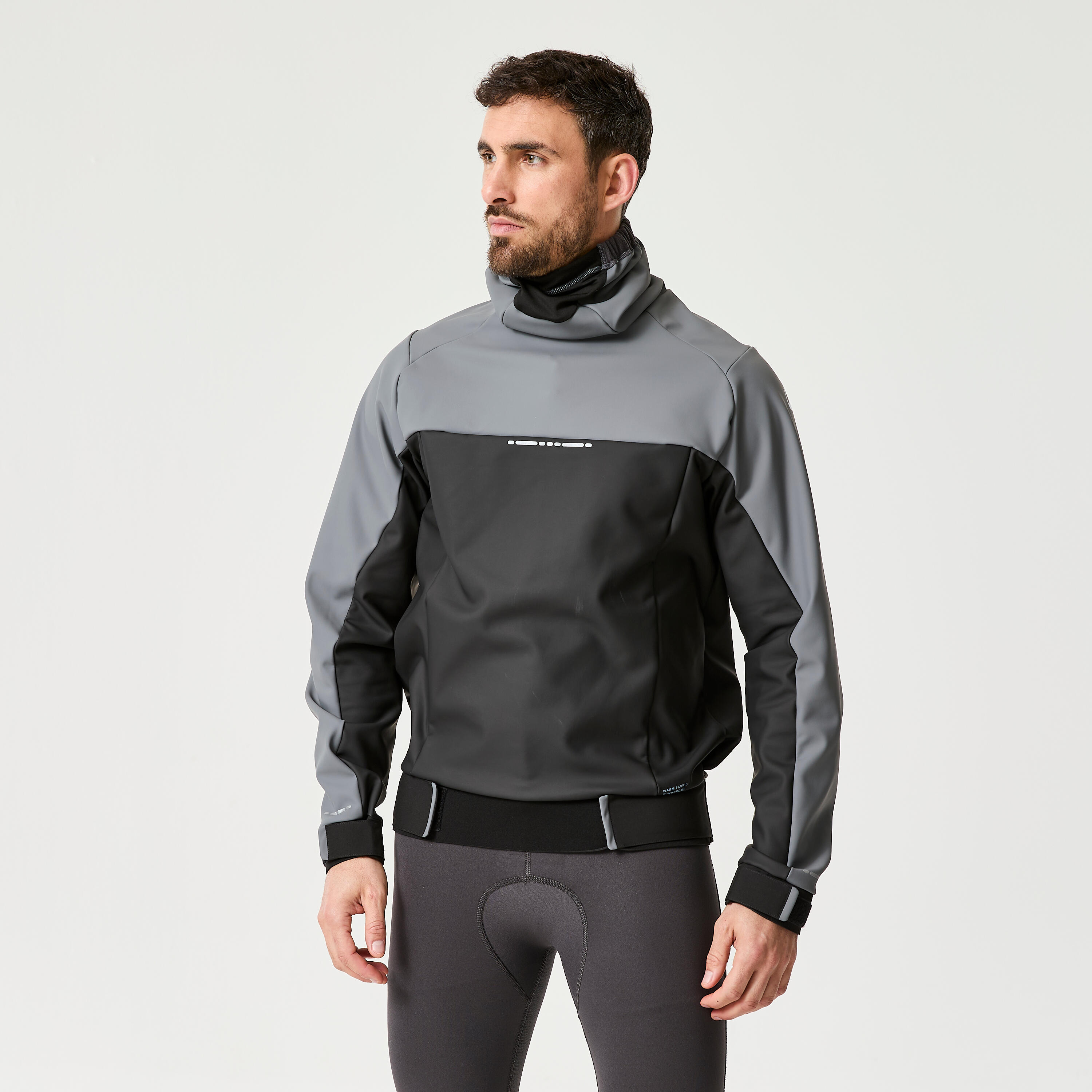 Vareuse chaude de voile légère et kayak adulte, 500 grise