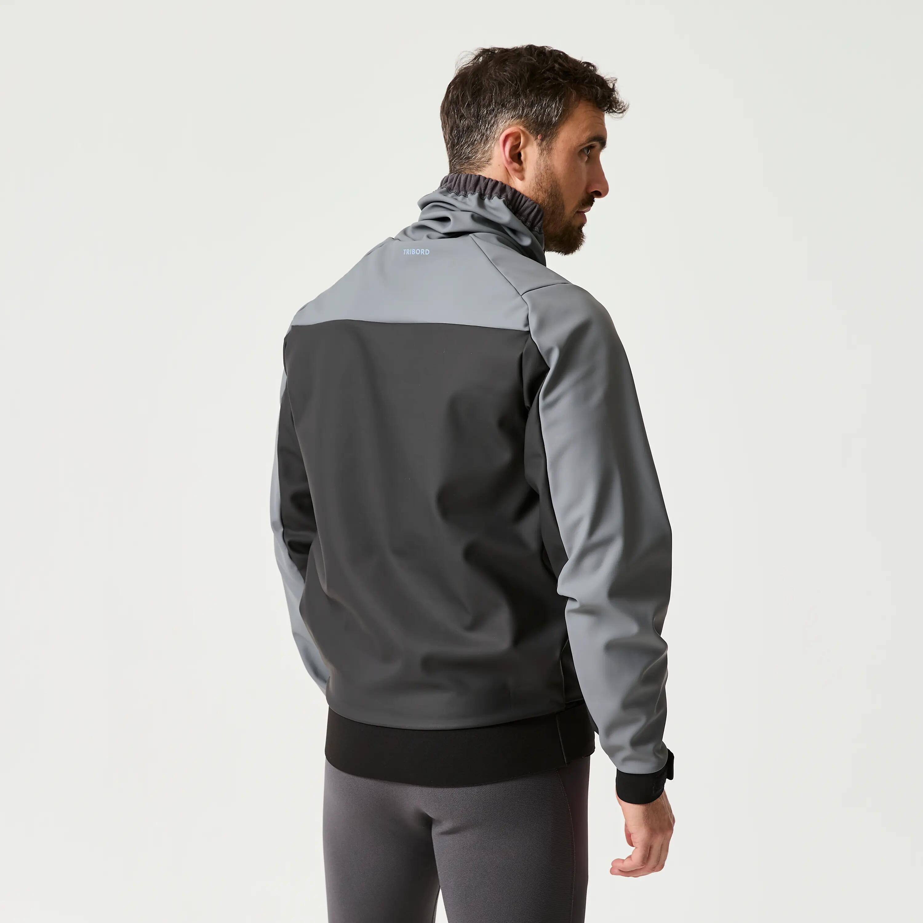 Spraytop Segeln/Kajak Damen/Herren warm leicht 500 grau 2/6