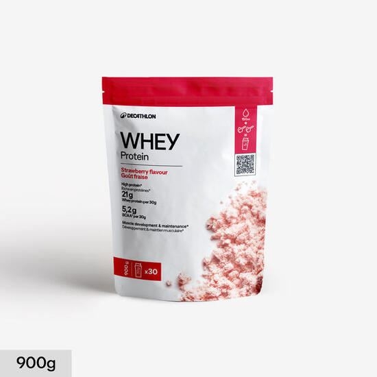 Whey protéine fraise 900g