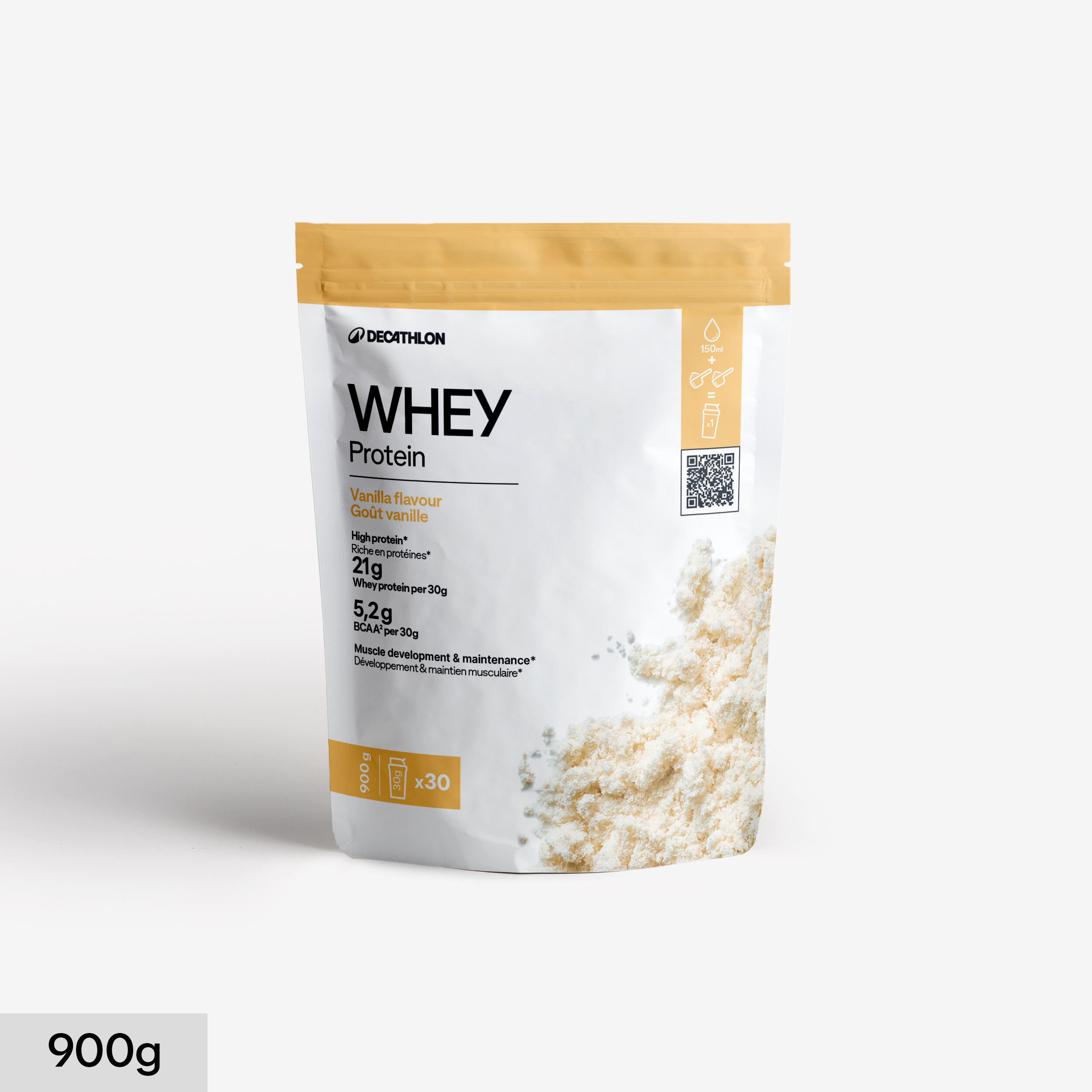 Whey proteină vanilie 900g
