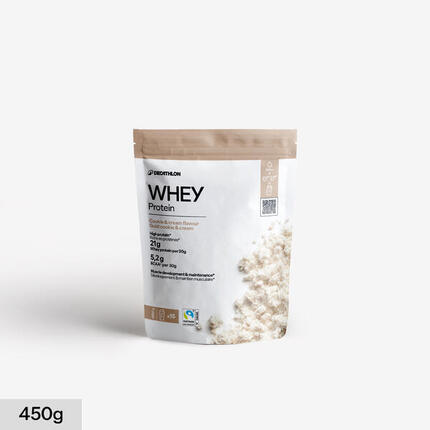 Whey protéine cookie & cream 450g