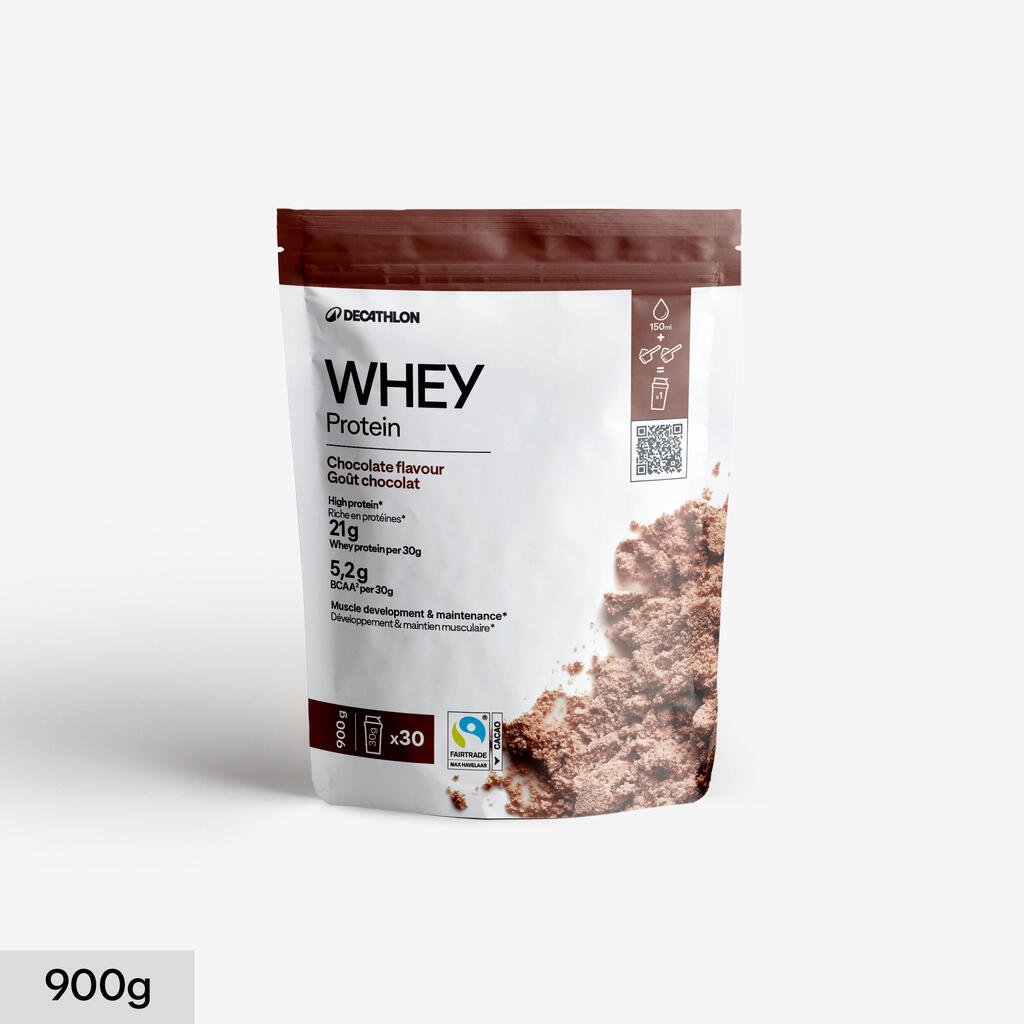 Whey Protein Getränkepulver Schoko 900 g 
