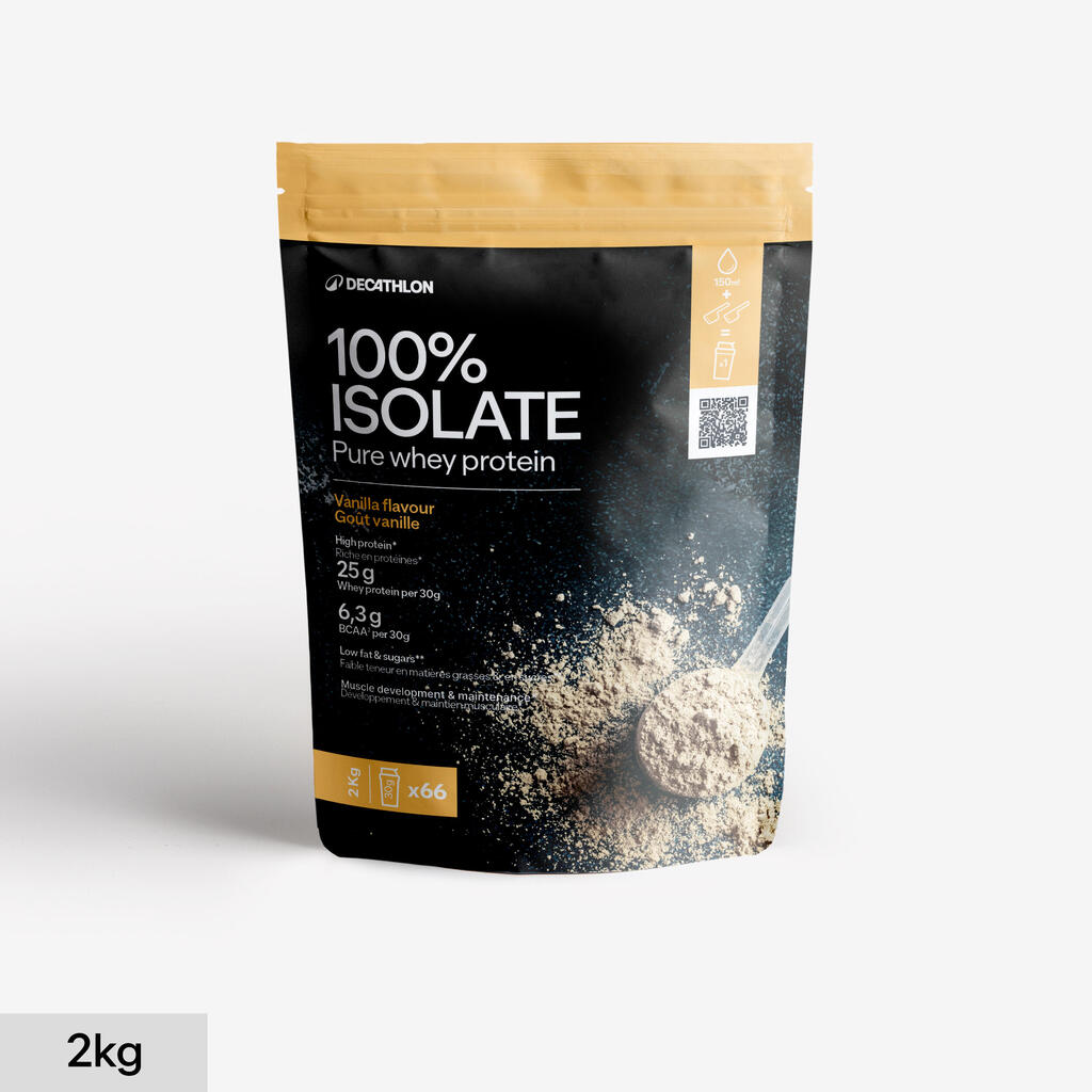 Proteín Pure Whey 100 % izolát s príchuťou vanilky 2 kg