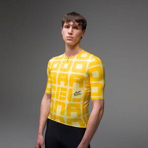 Maillot ciclismo manga corta Santini Tour de Francia 2026 maillot Barcelona