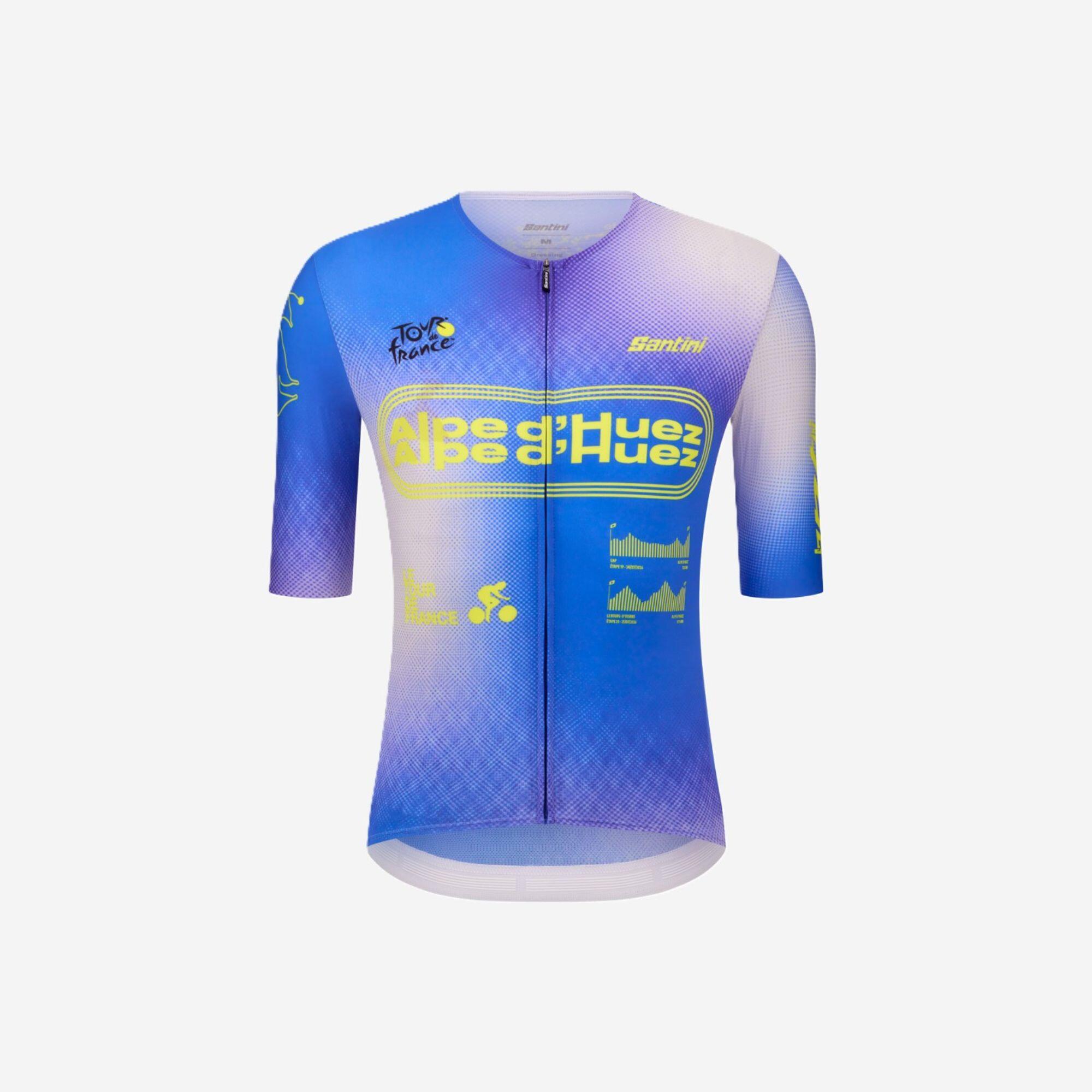 Mallot Ciclisme Màniga Curta Santini Tour de França Mallot Alpe D'Huez 5/7
