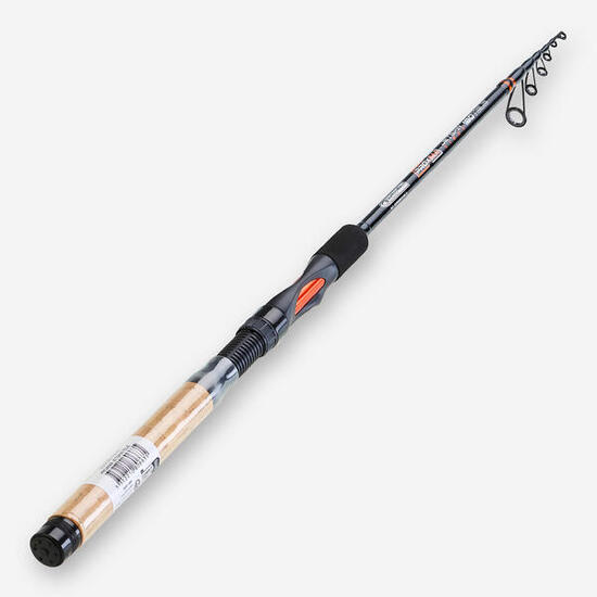 Canne pêche leurre télescopique PROXIMA JETSPIN TELE L 1.80m 3-15g