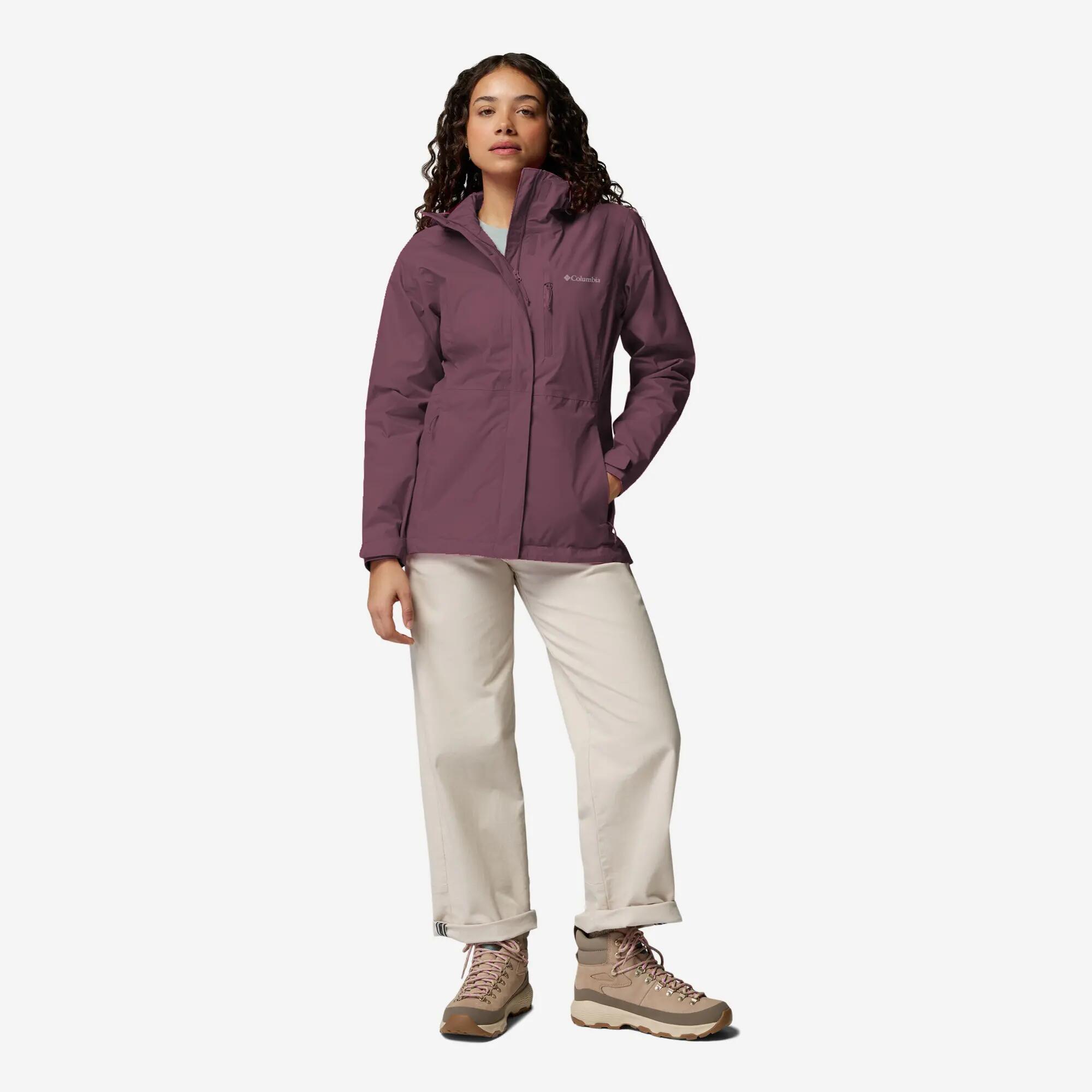 *FR Veste Columbia Bordeaux Femme 6/6