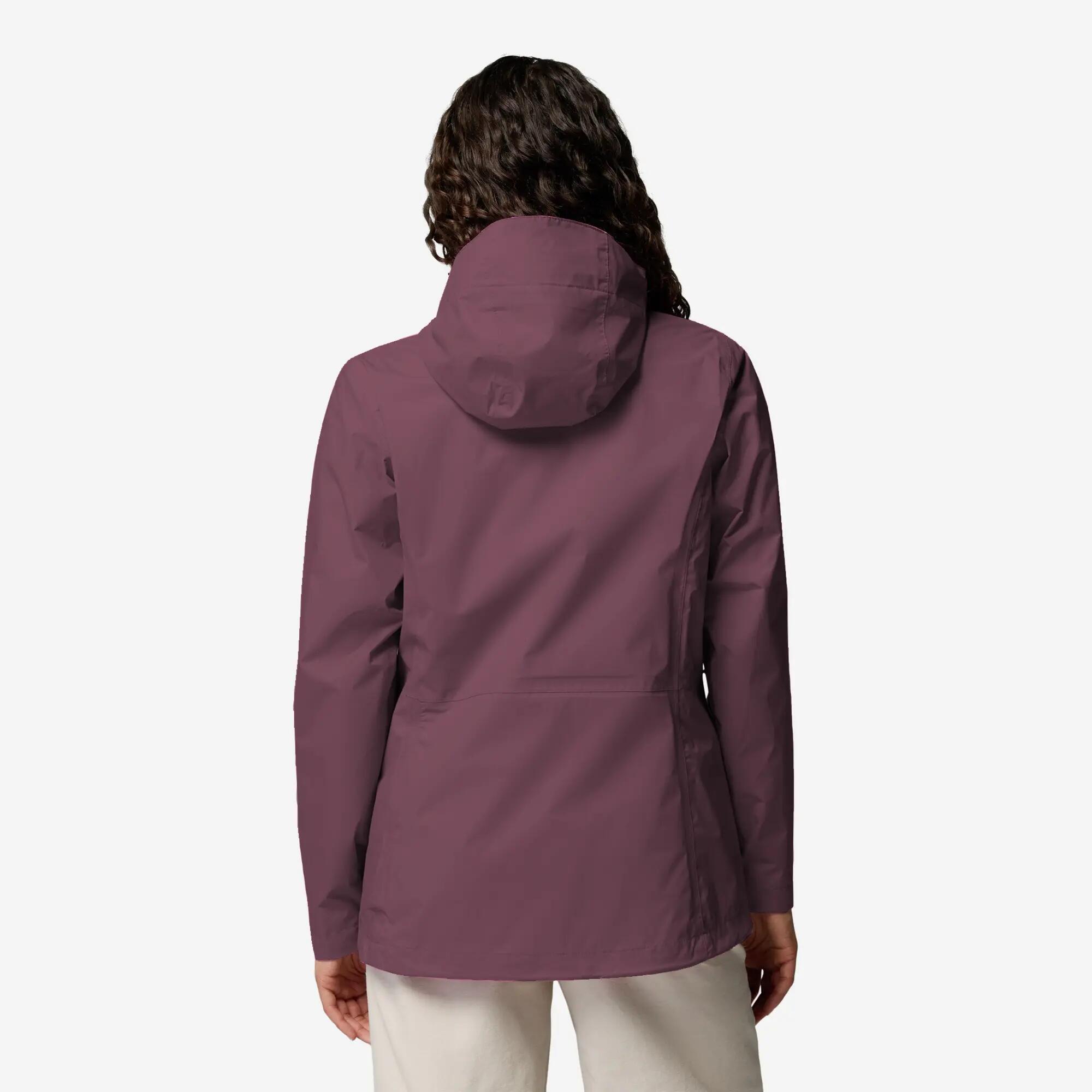 *FR Veste Columbia Bordeaux Femme 5/6