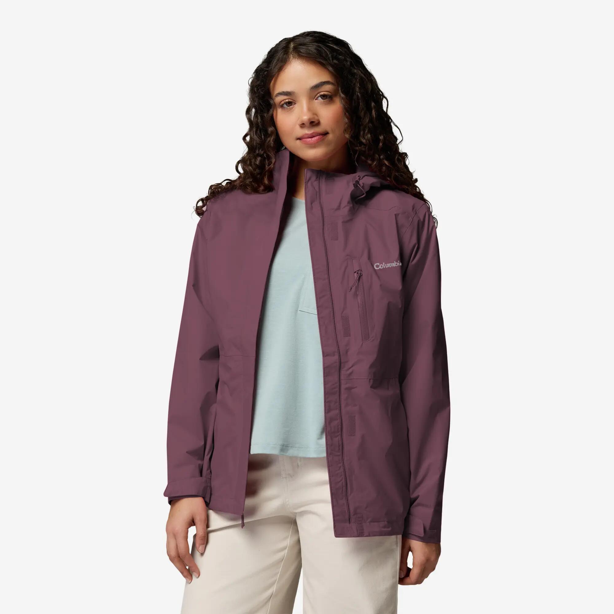 *FR Veste Columbia Bordeaux Femme 2/6