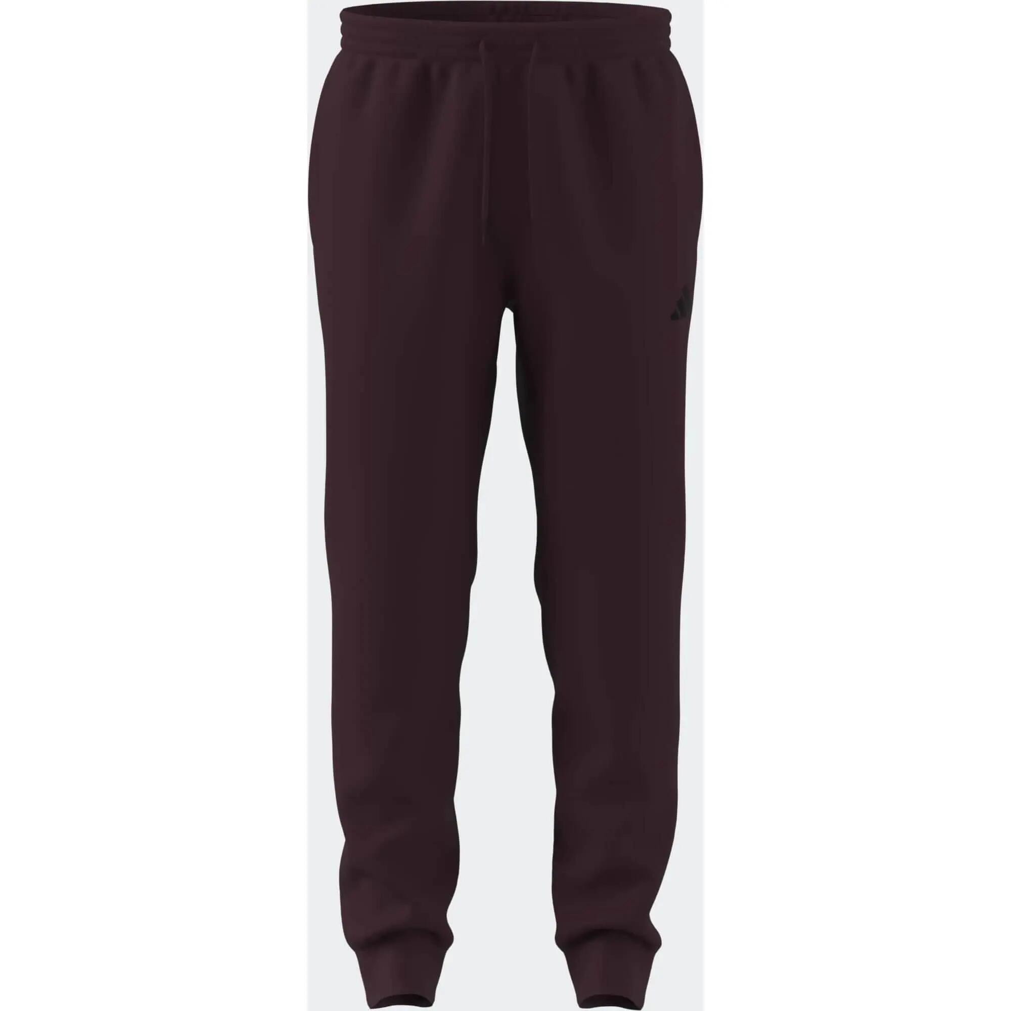Pantalon de trening ADIDAS Essentials Feelcozy Bordo, Bărbați 8/11