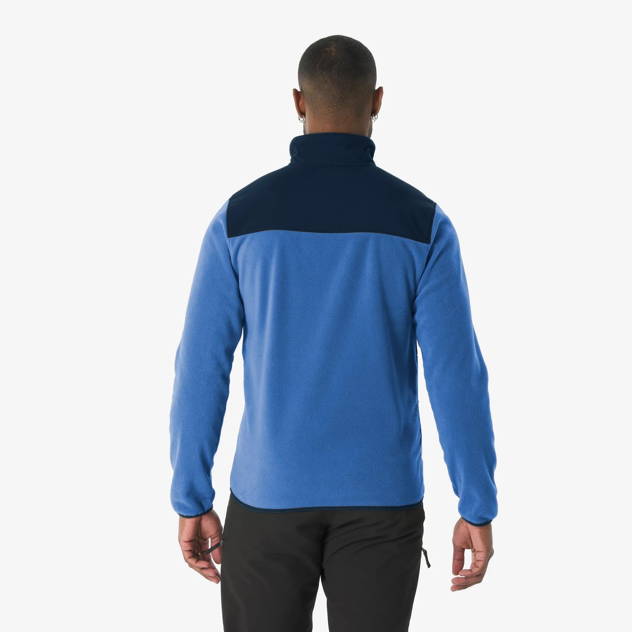 Veste Polaire de randonnée montagne homme, Columbia Kearney Falls Bleue 3/5