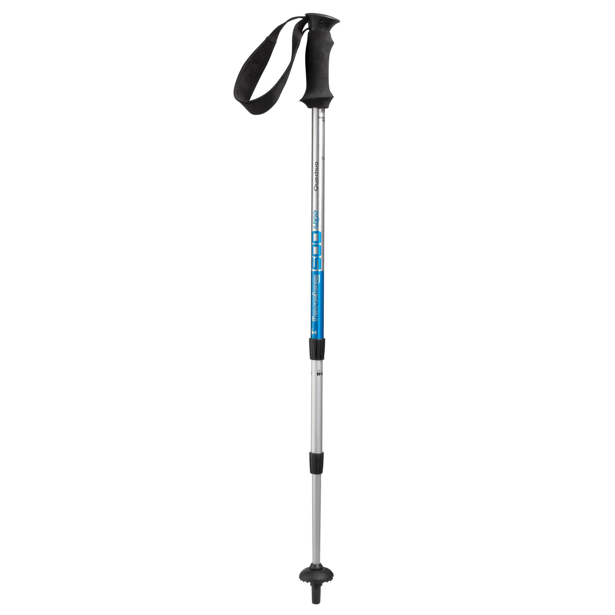 1 x Forclaz 500 Hiking Pole – Light Blue -  1