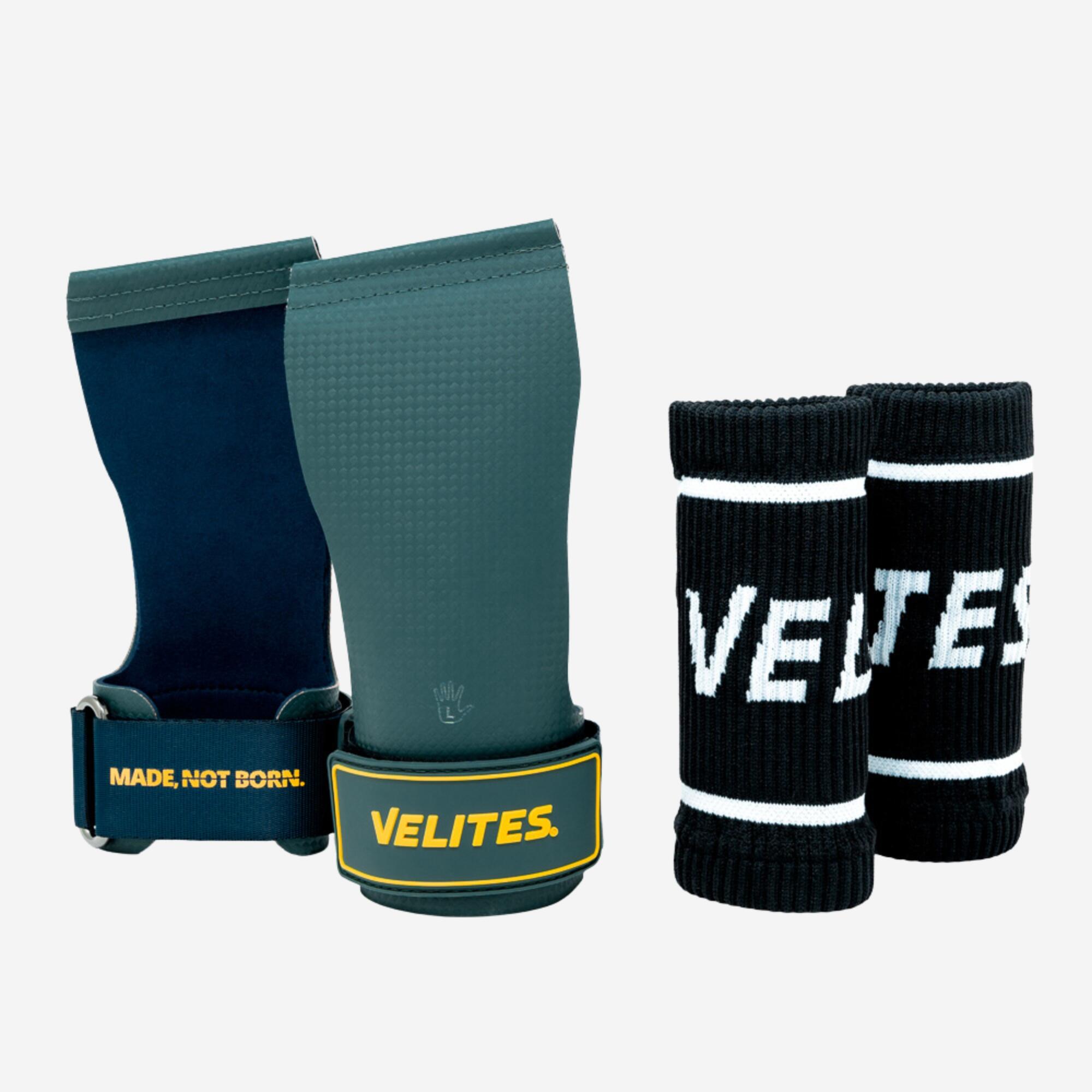 Punhos de Cross Training Quad Ultra Verde 5/5