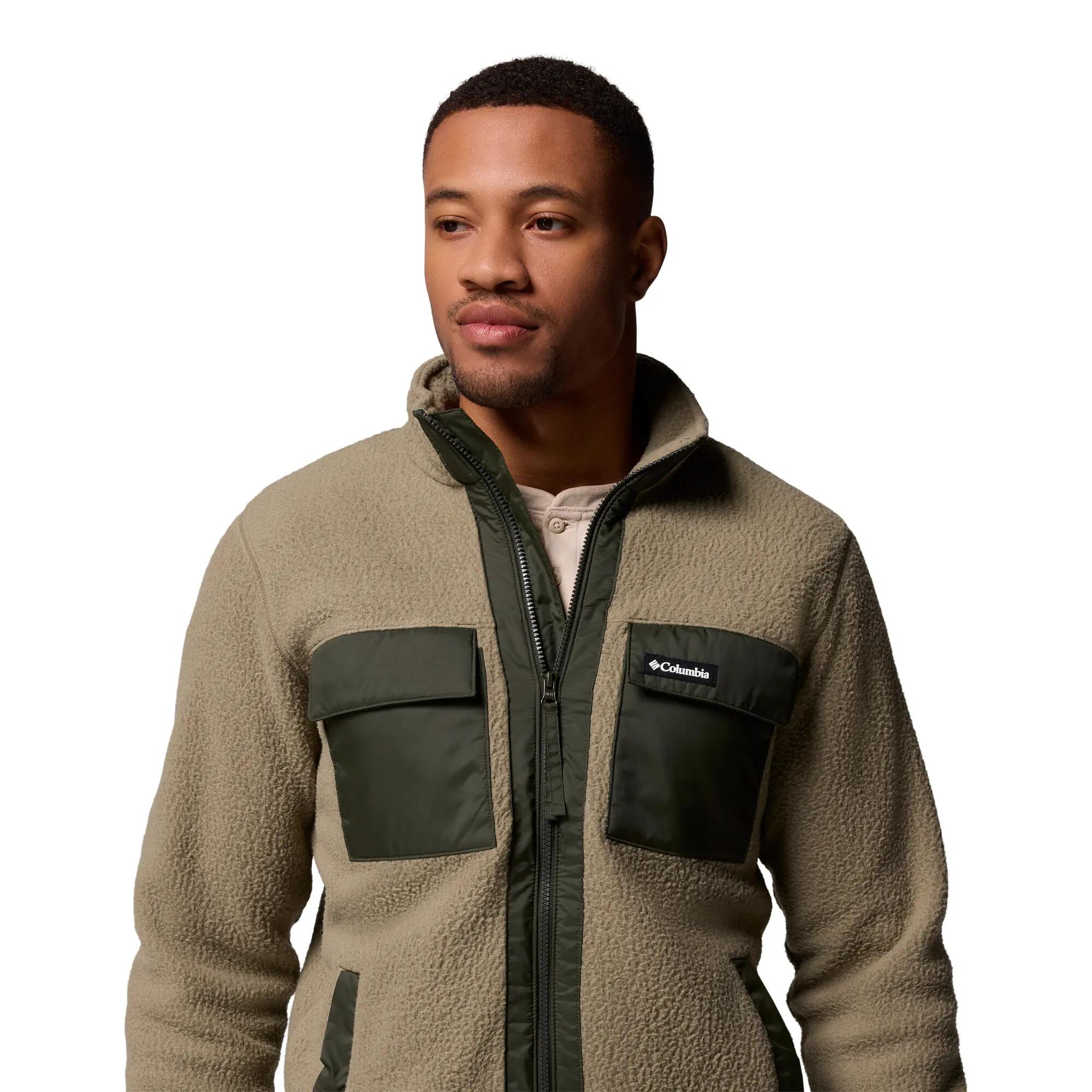 Veste polaire Homme Juniper Columbia Kaki 5/7