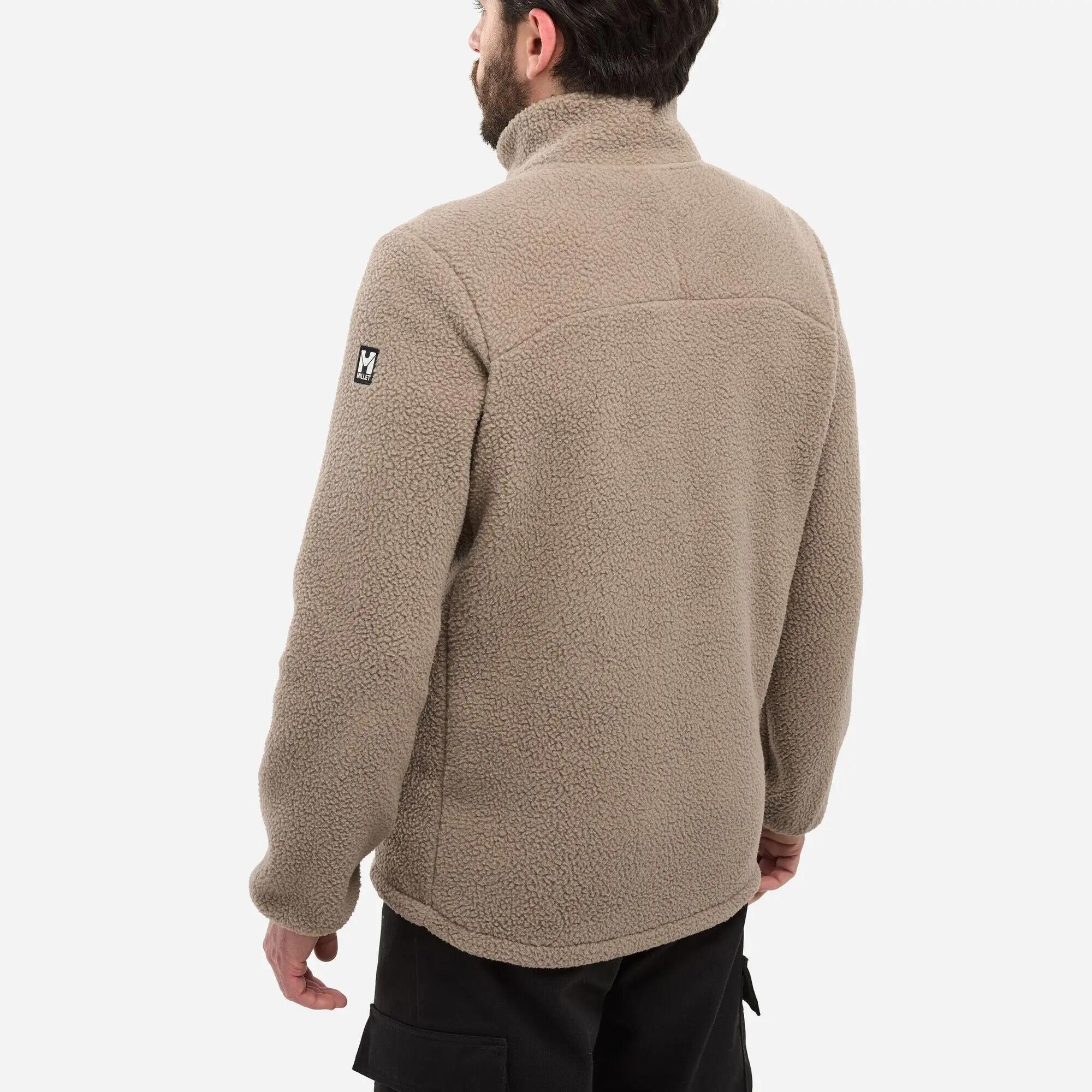 Polaire Sherpa Homme Millet Beige 4/7