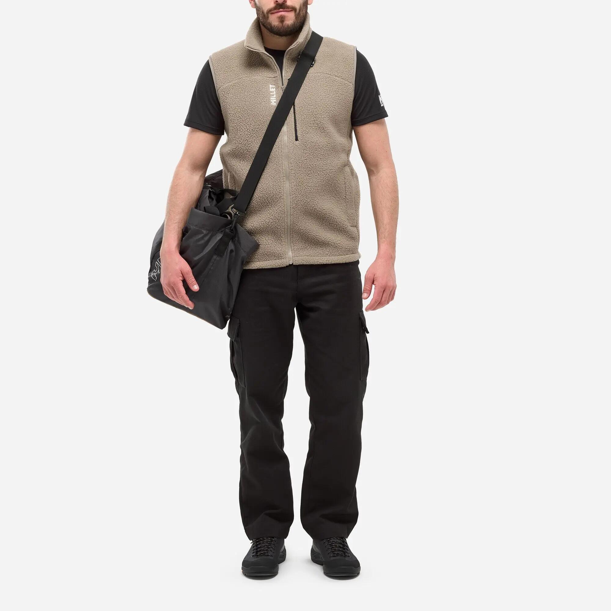 Gilet Sherpa Homme Millet Beige 2/6