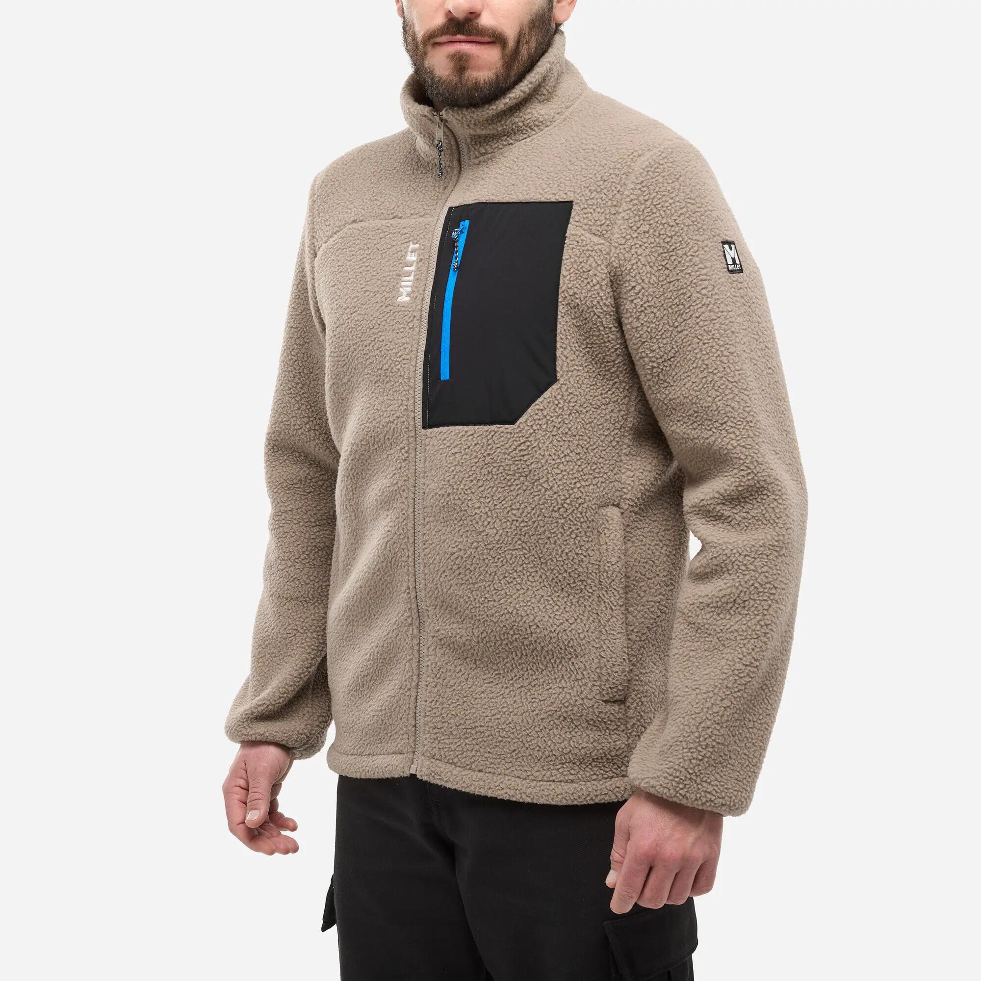 Polaire Sherpa Homme Millet Beige 3/7