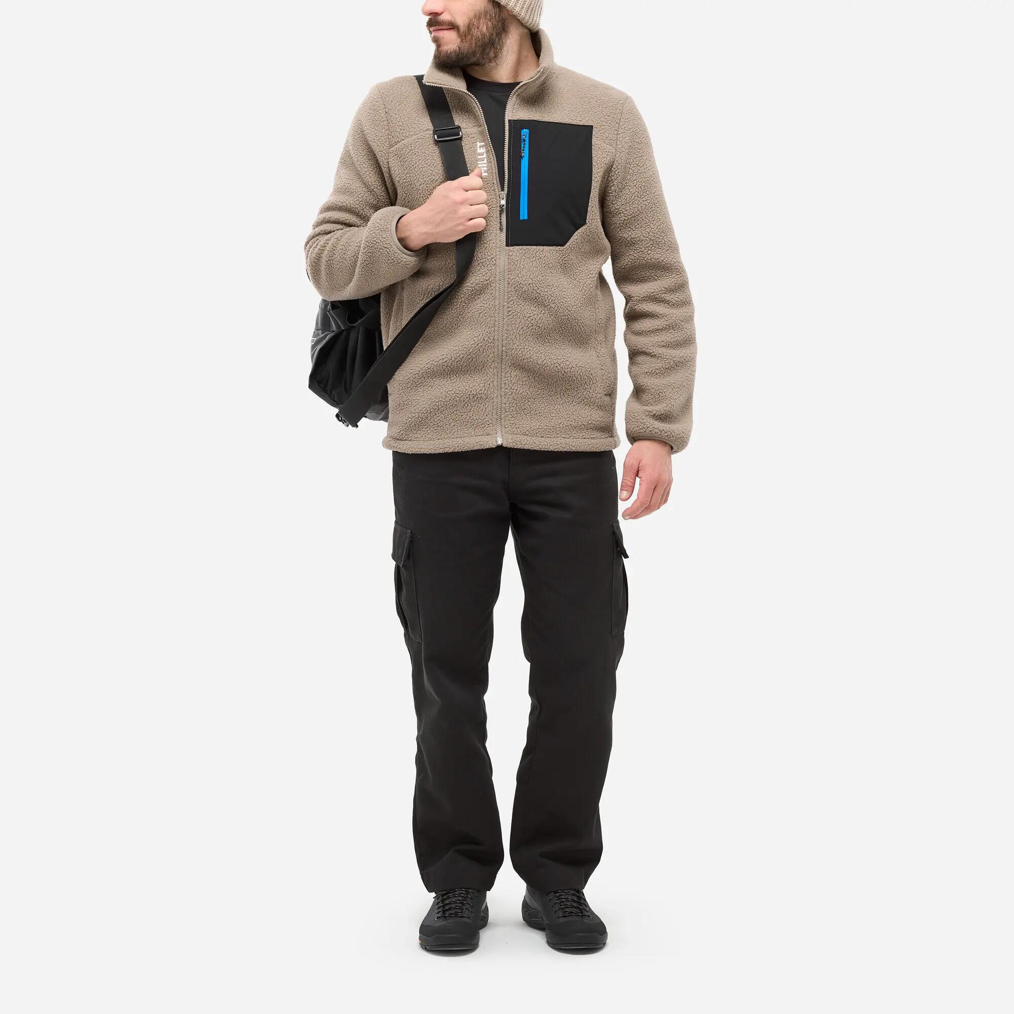 Polaire Sherpa Homme Millet Beige 2/7