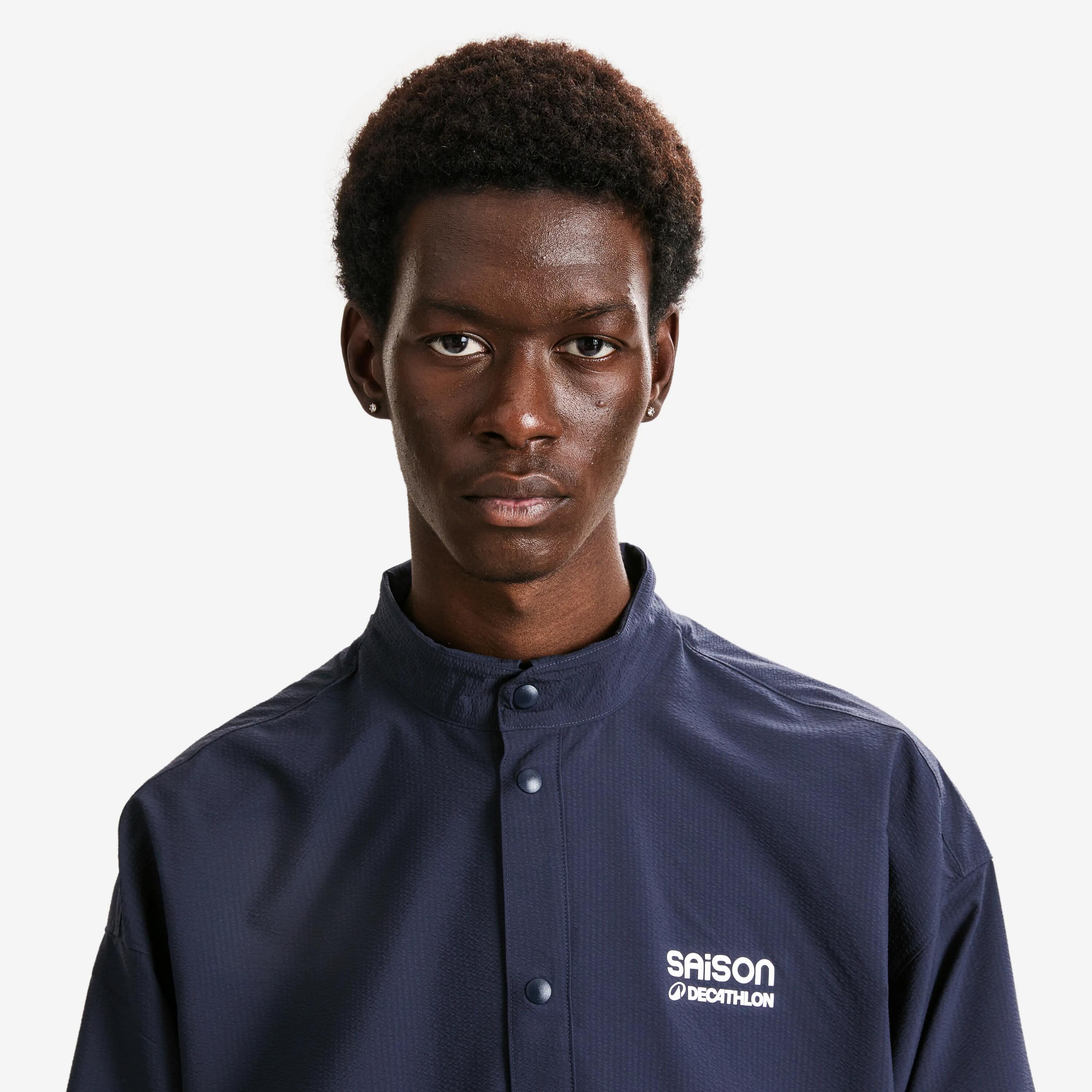 Veste 2 en 1 mixte oversize, DECATHLON x SAISON, bleu 6/8