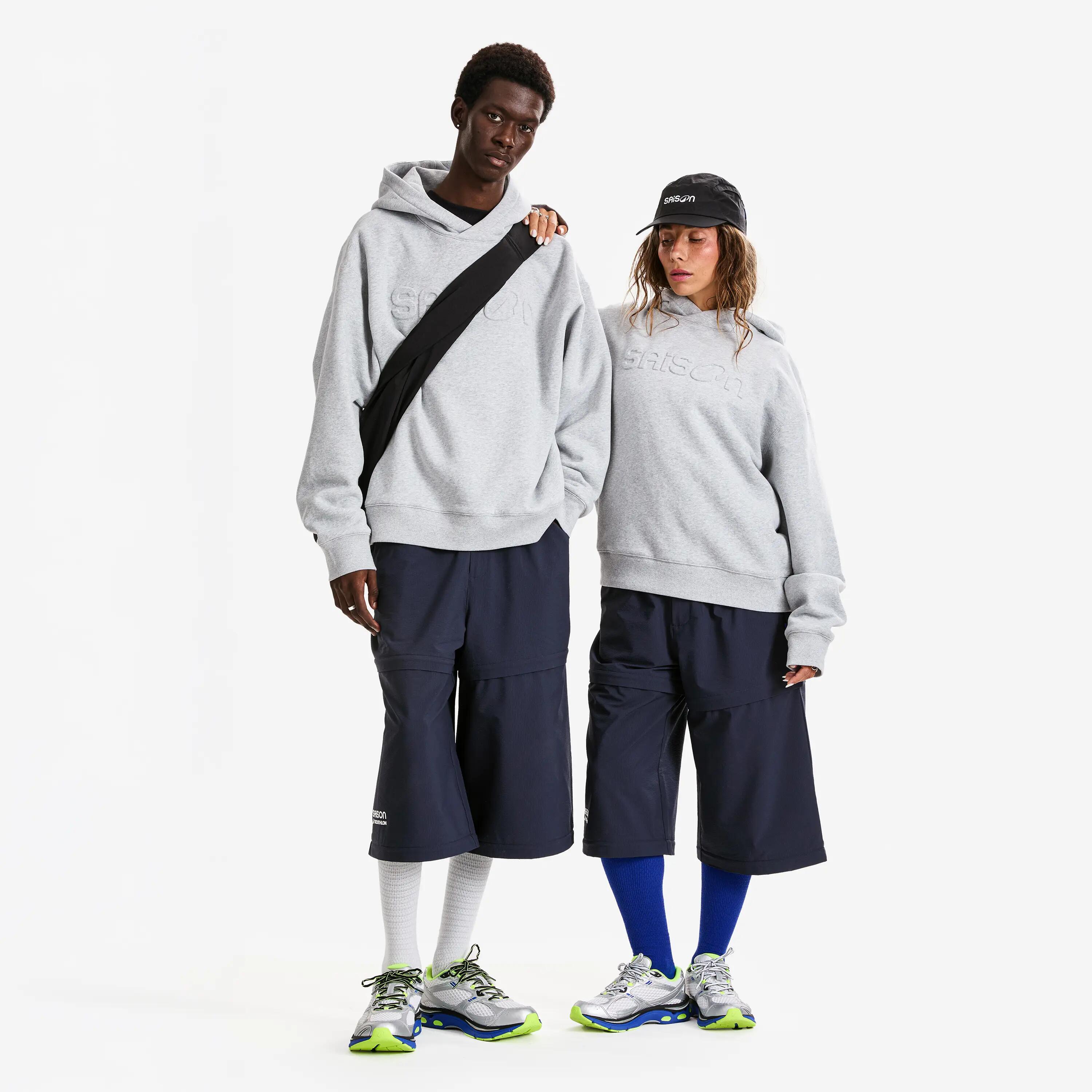 Sweat à capuche mixte, DECATHLON x SAISON, couleur 7/7