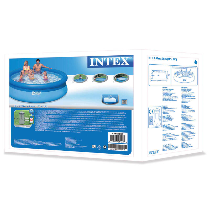 Kit piscine Easy set 366 X 76 cm