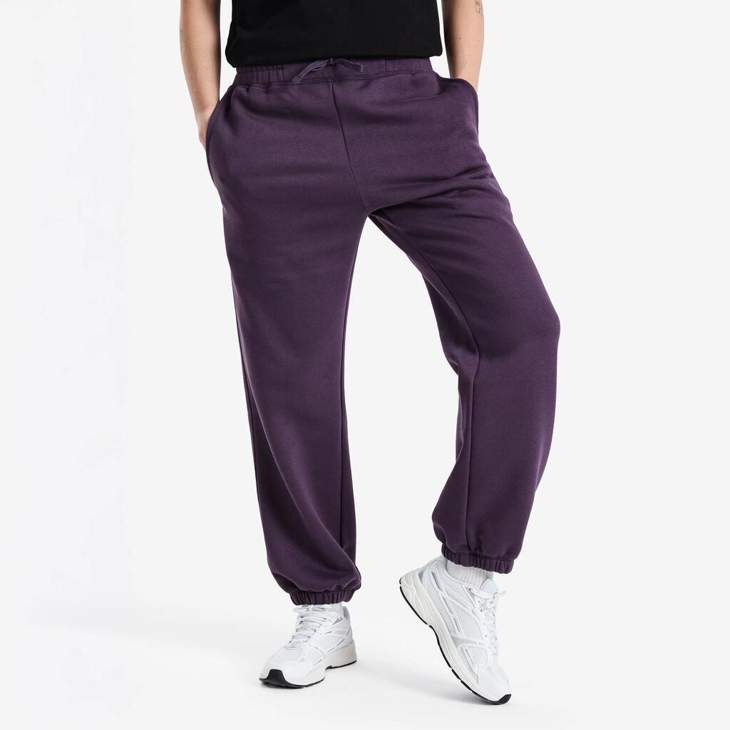 Women's jogging bottoms, Elementals, dark purple