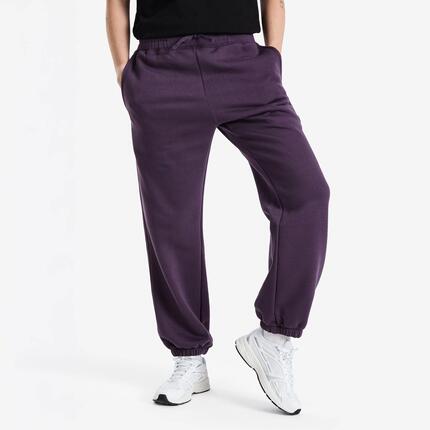 Pantalon jogging femme, Elementals, violet foncé