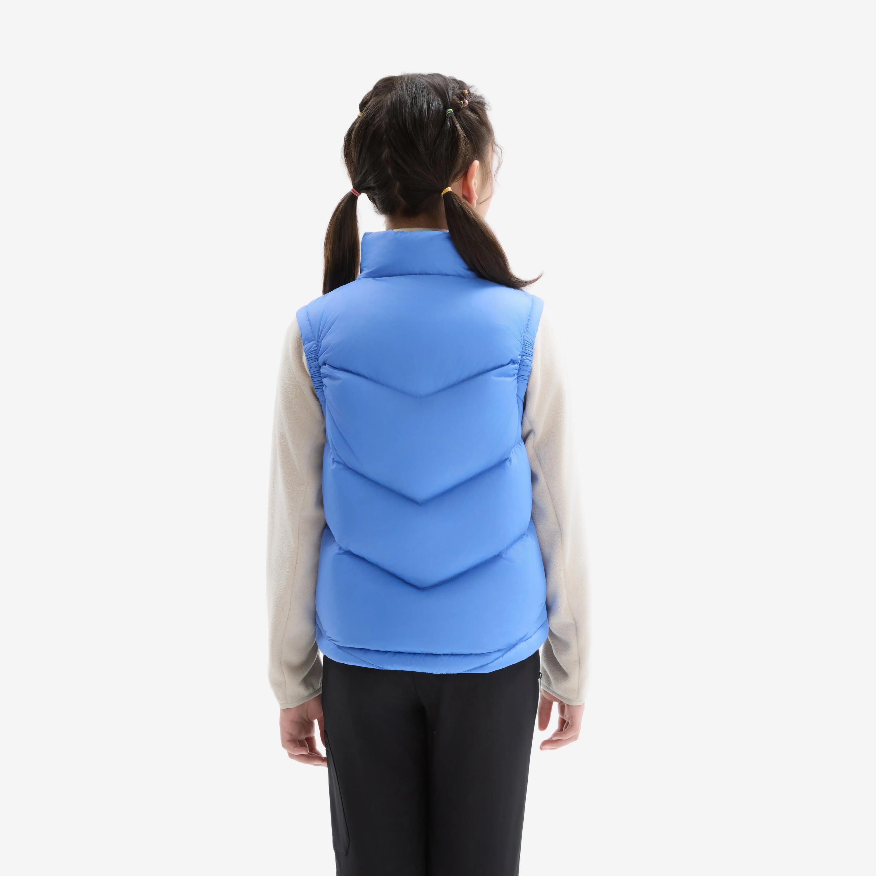7-15 Years Gilet Down Jacket Blue -  5