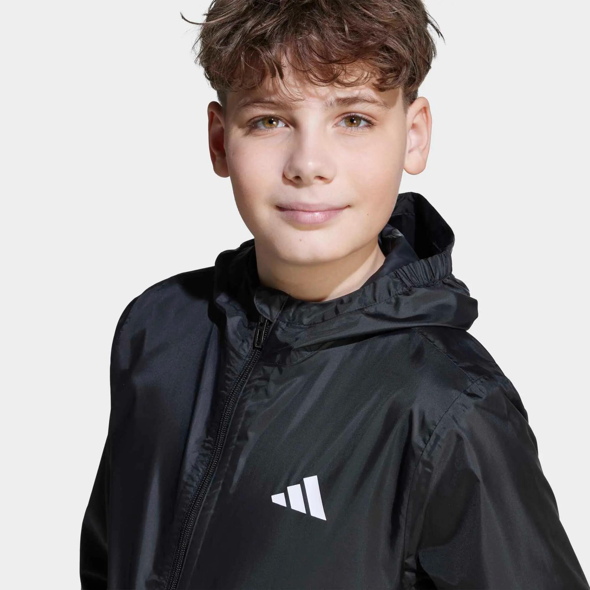 COUPE VENT ENFANT JUNIOR  ESSENTIEL ADIDAS NOIR 5/8