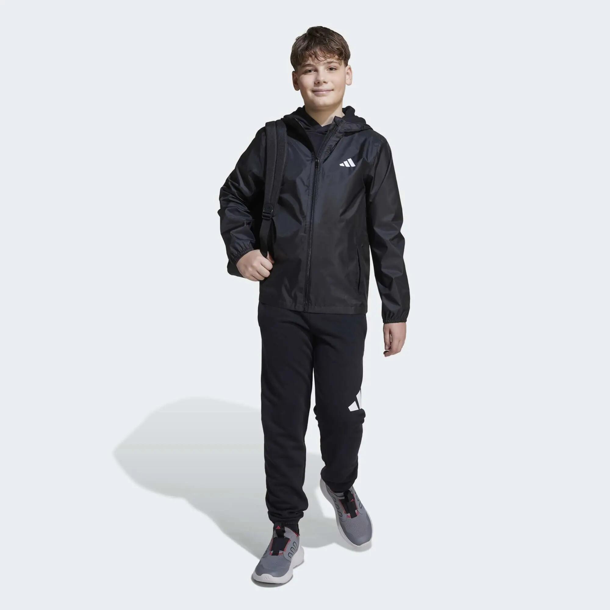 COUPE VENT ENFANT JUNIOR  ESSENTIEL ADIDAS NOIR 4/8