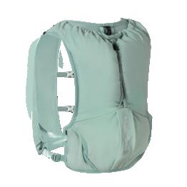 Sac trail running mixte + poche à eau 1L incluse - KIPRUN 500 5L VERT