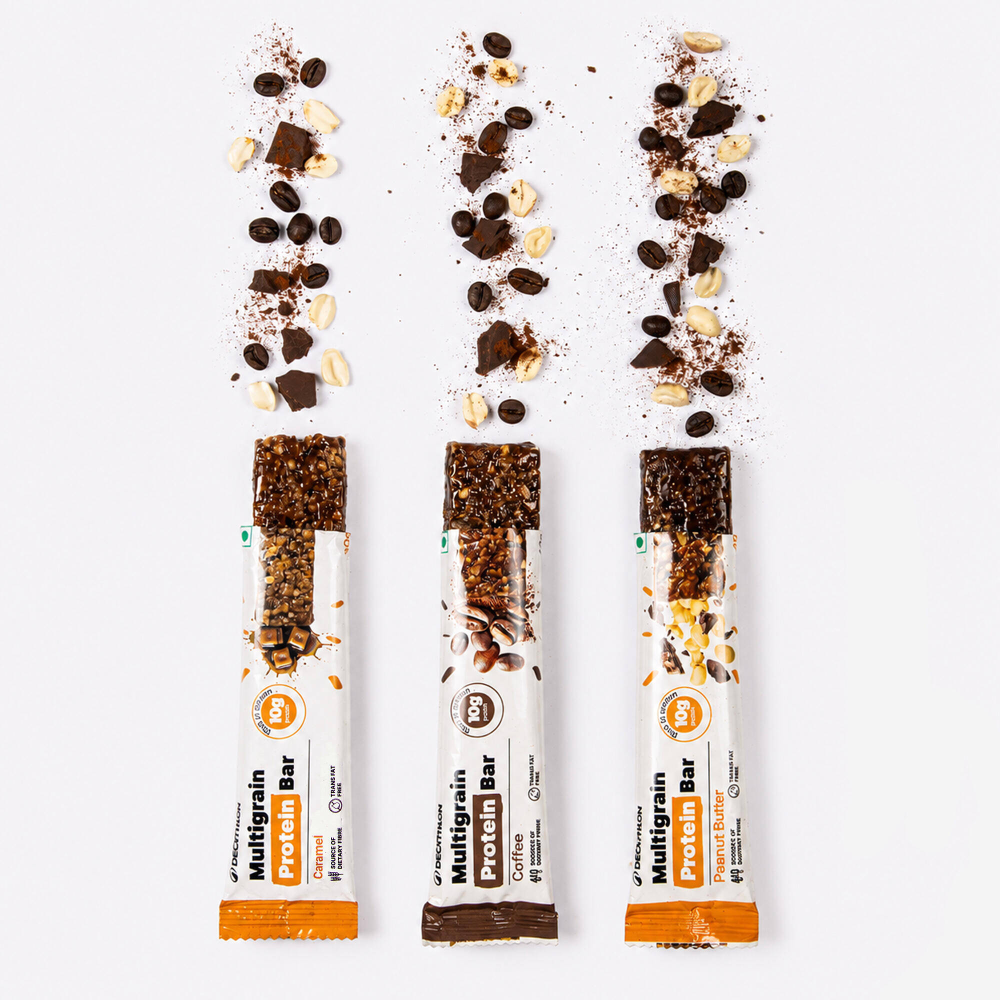 Multigrain Protein Bar Caramel -  5