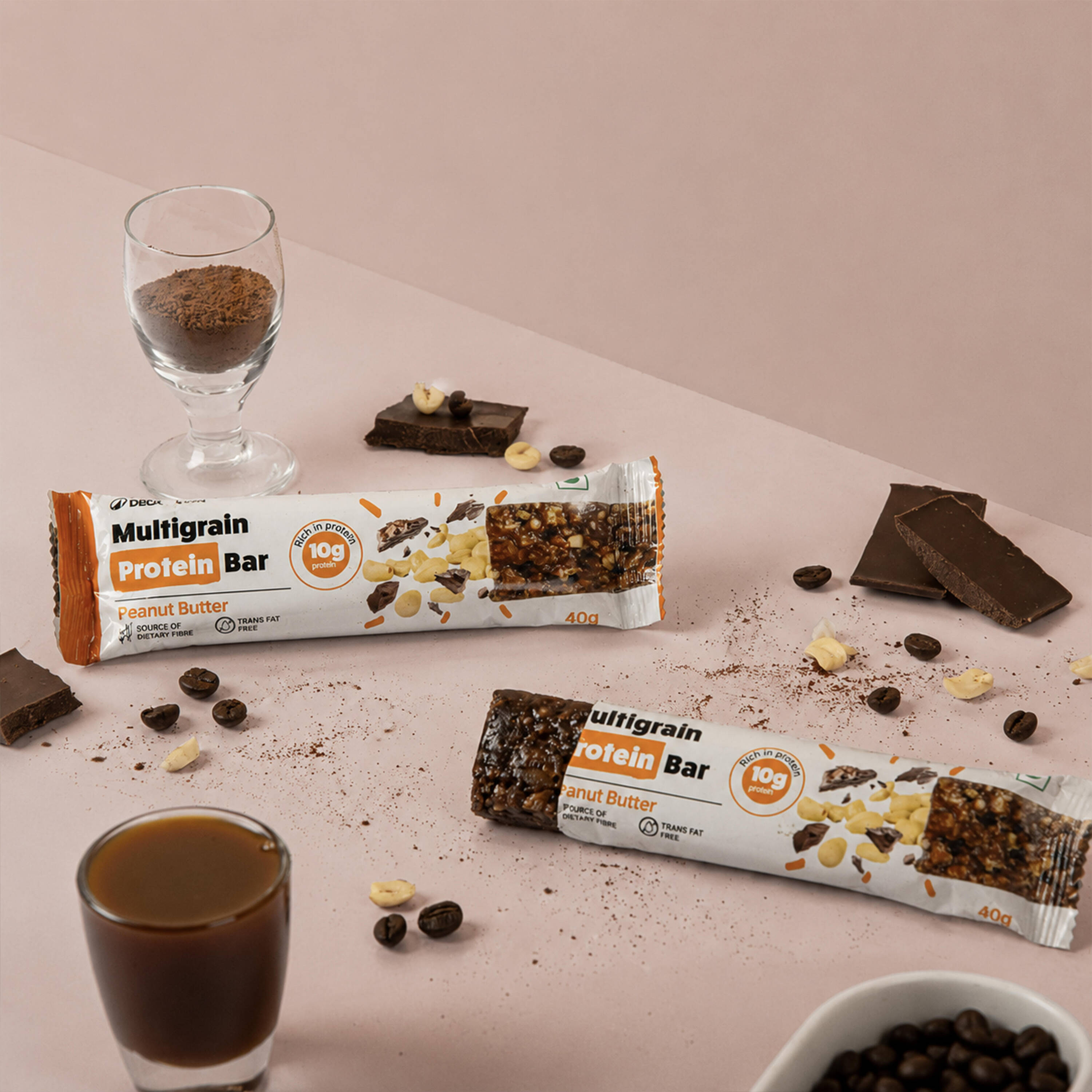 Multigrain Protein Bar Peanut Butter -  4