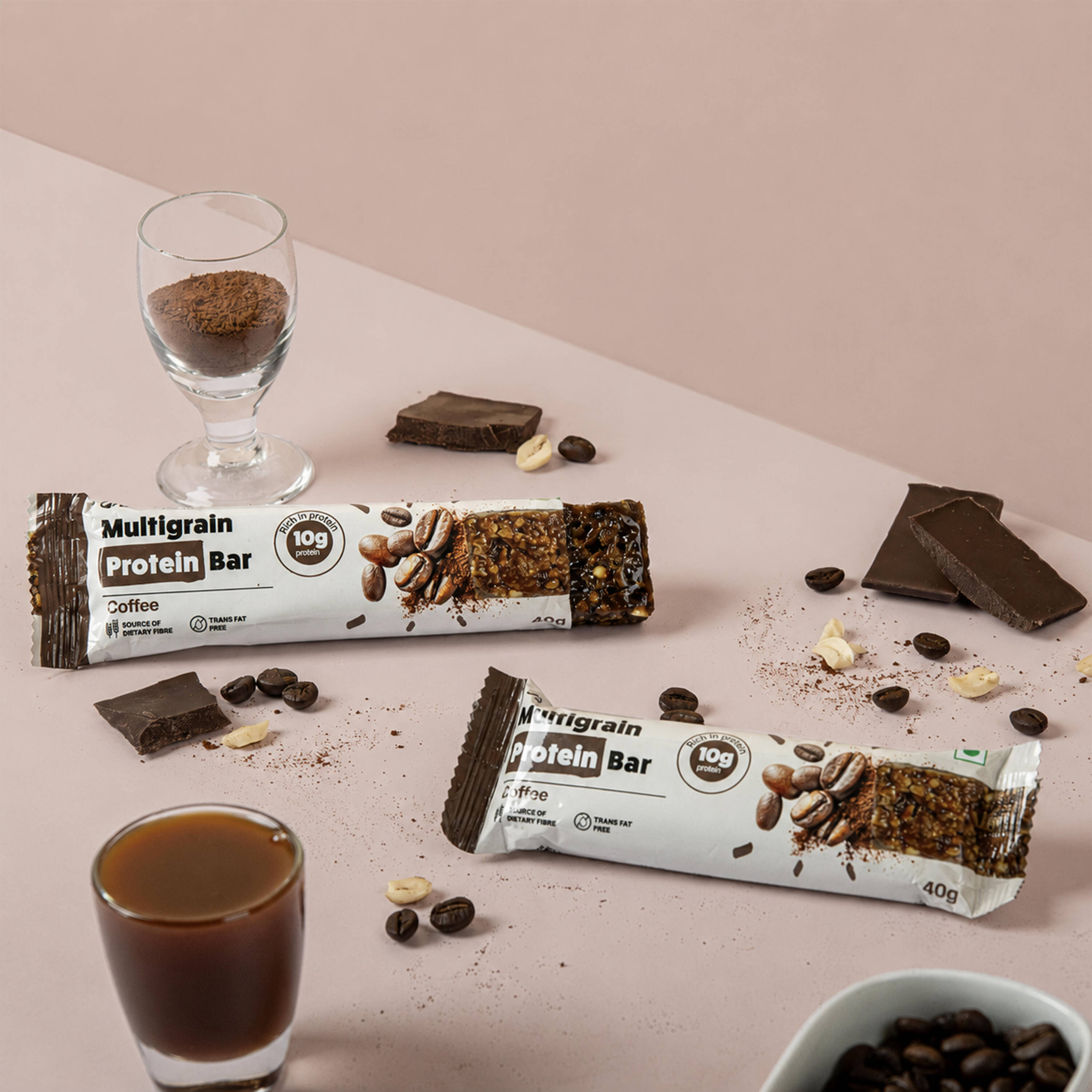 Multigrain Protein Bar Coffee -  4