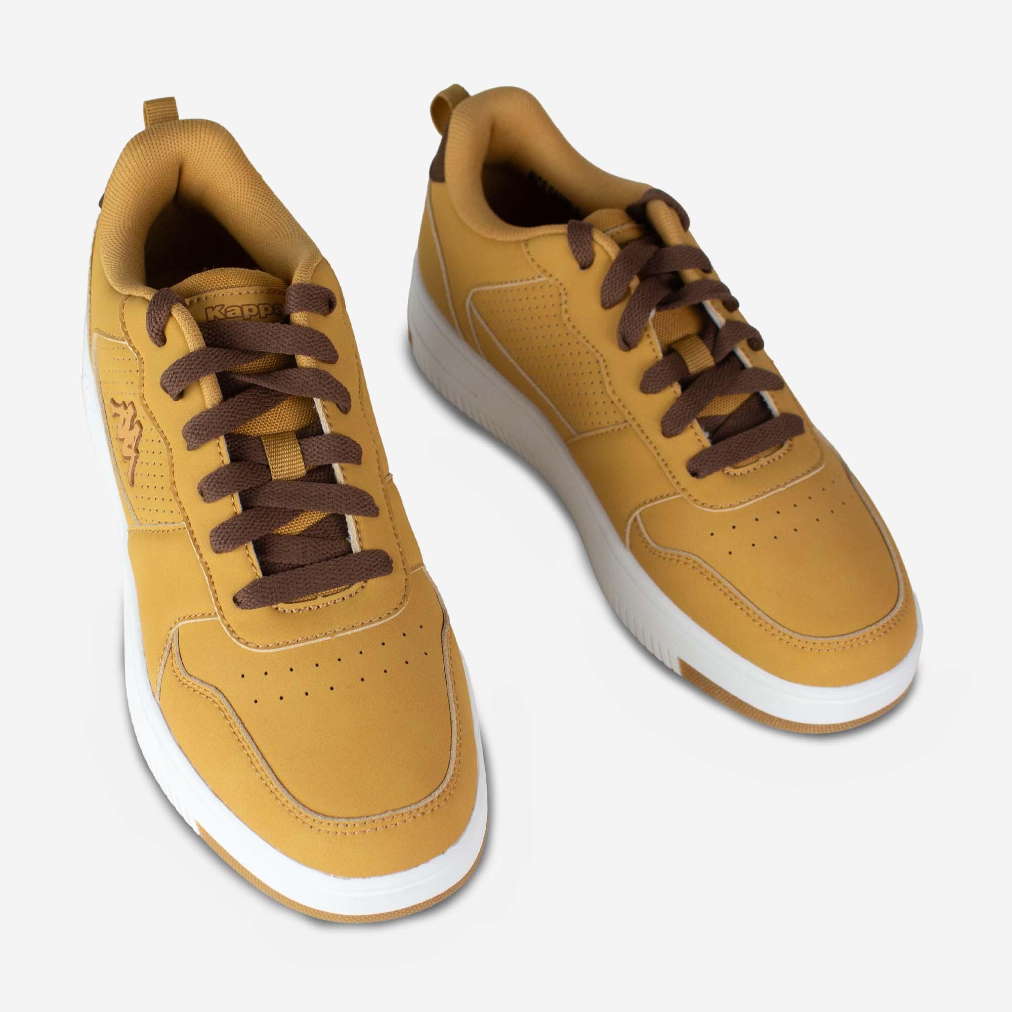 Chaussures de marche quotidienne confortables enfant, Logo Falcon 2, brun 2/4