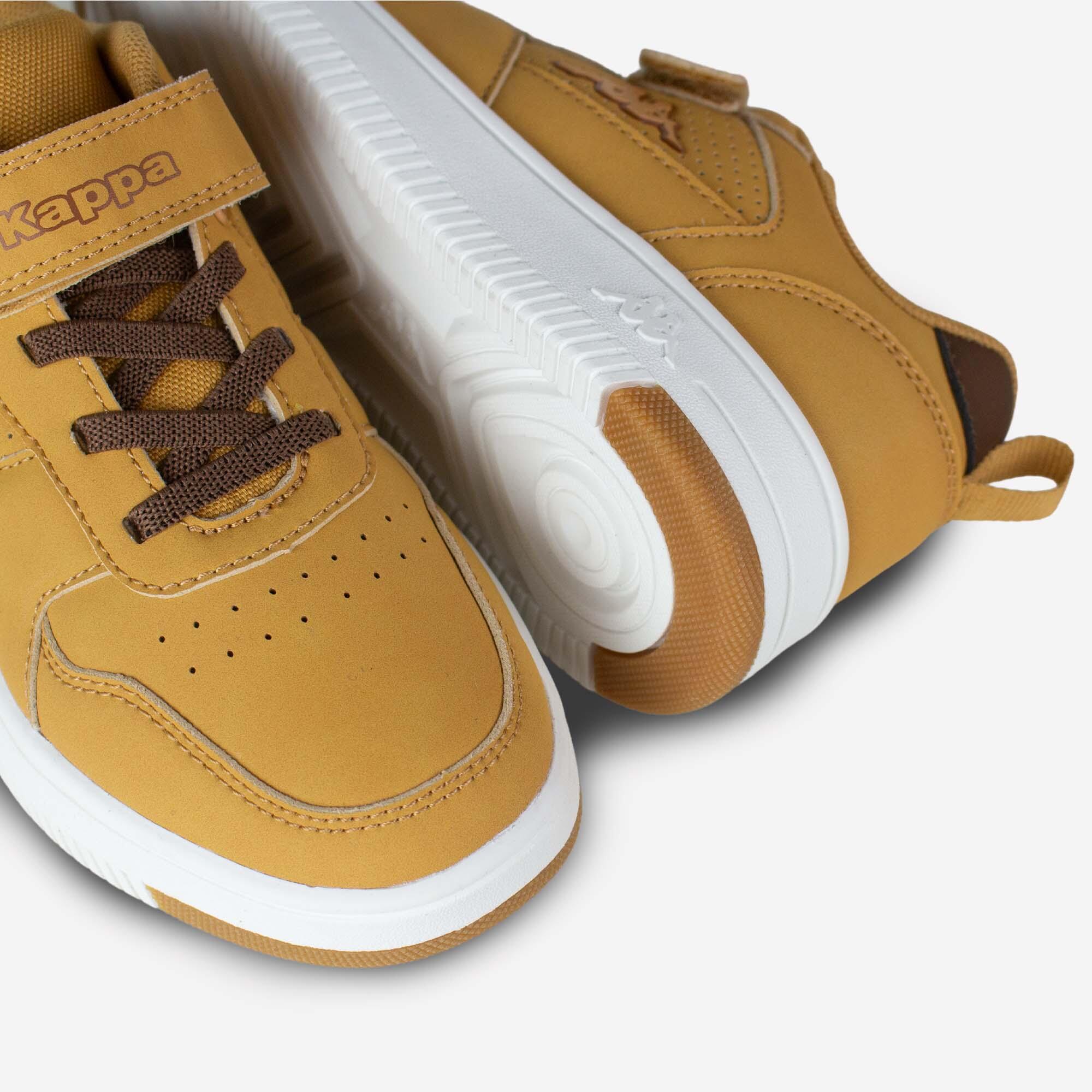 Chaussures de marche quotidienne confortables enfant, Logo Falcon 2, brun 4/5